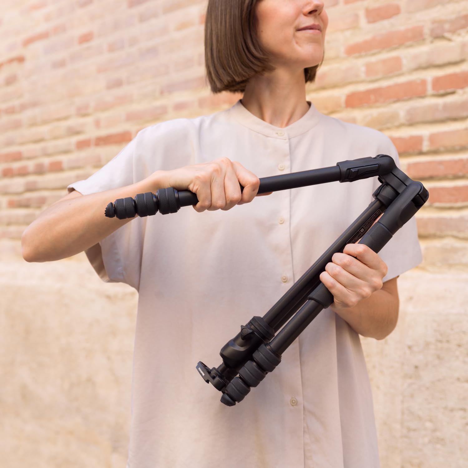 Manfrotto Be Advanced As, Camera Tripod, Twist Lock, Compatible With Arca-Swiss, Portableand Compact, Alumiium, Travel Tripod Kit, Ball Head, For Dslr, Mirrorless, Camera Accessories