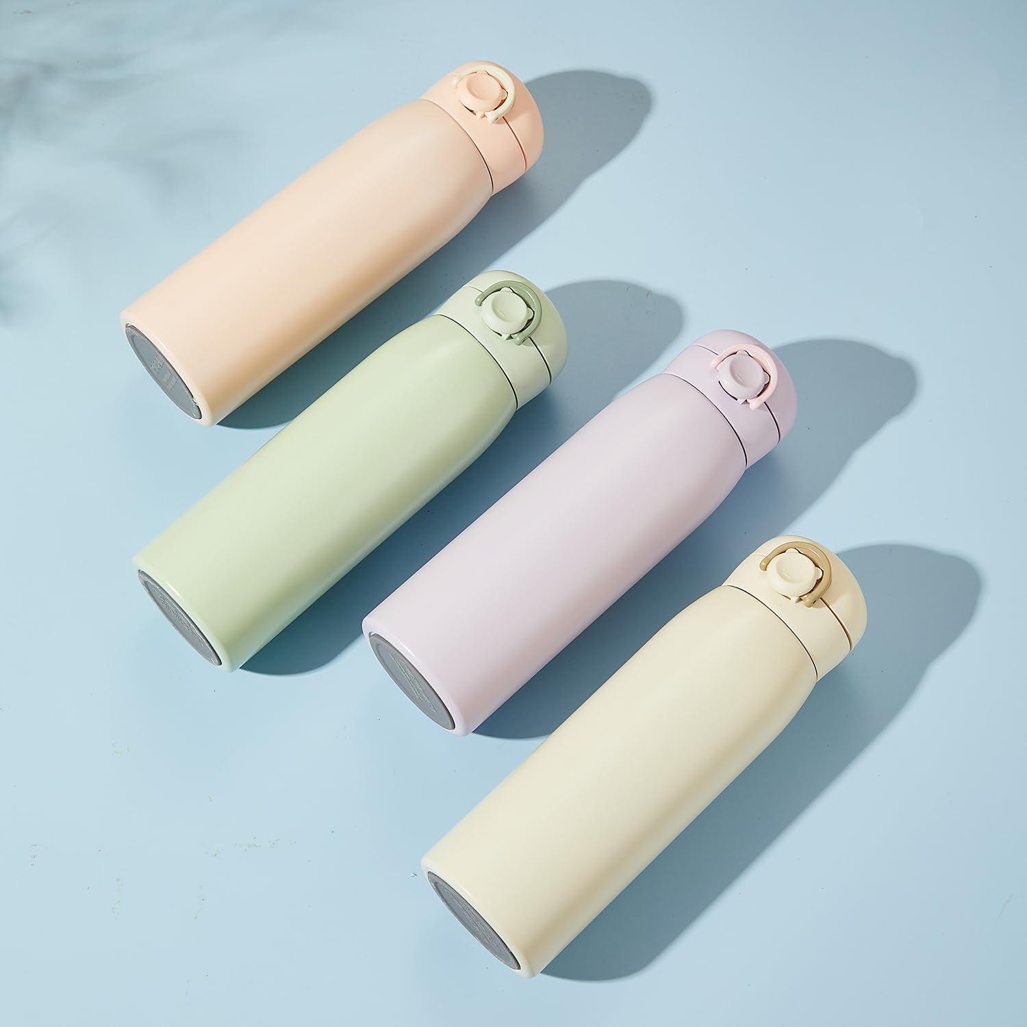 9 Oz Mini Water Bottle Small Stainless Steel Thermoses - Insulated Vacuum, Leak Proof, Keeps Drinks