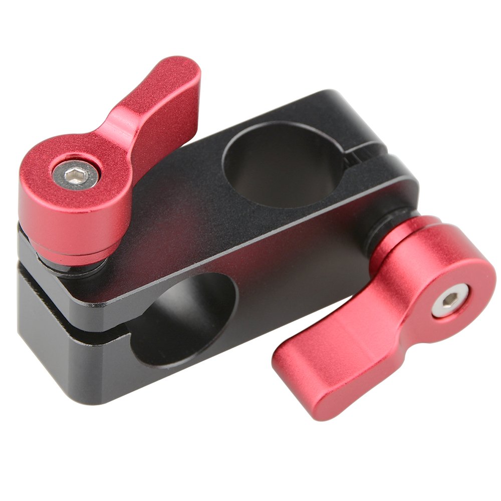 Camvate Right Angle Rod Clamp 15Mm Rod 90 Degree Rotate For Video Camera Dslr Rig - 1101