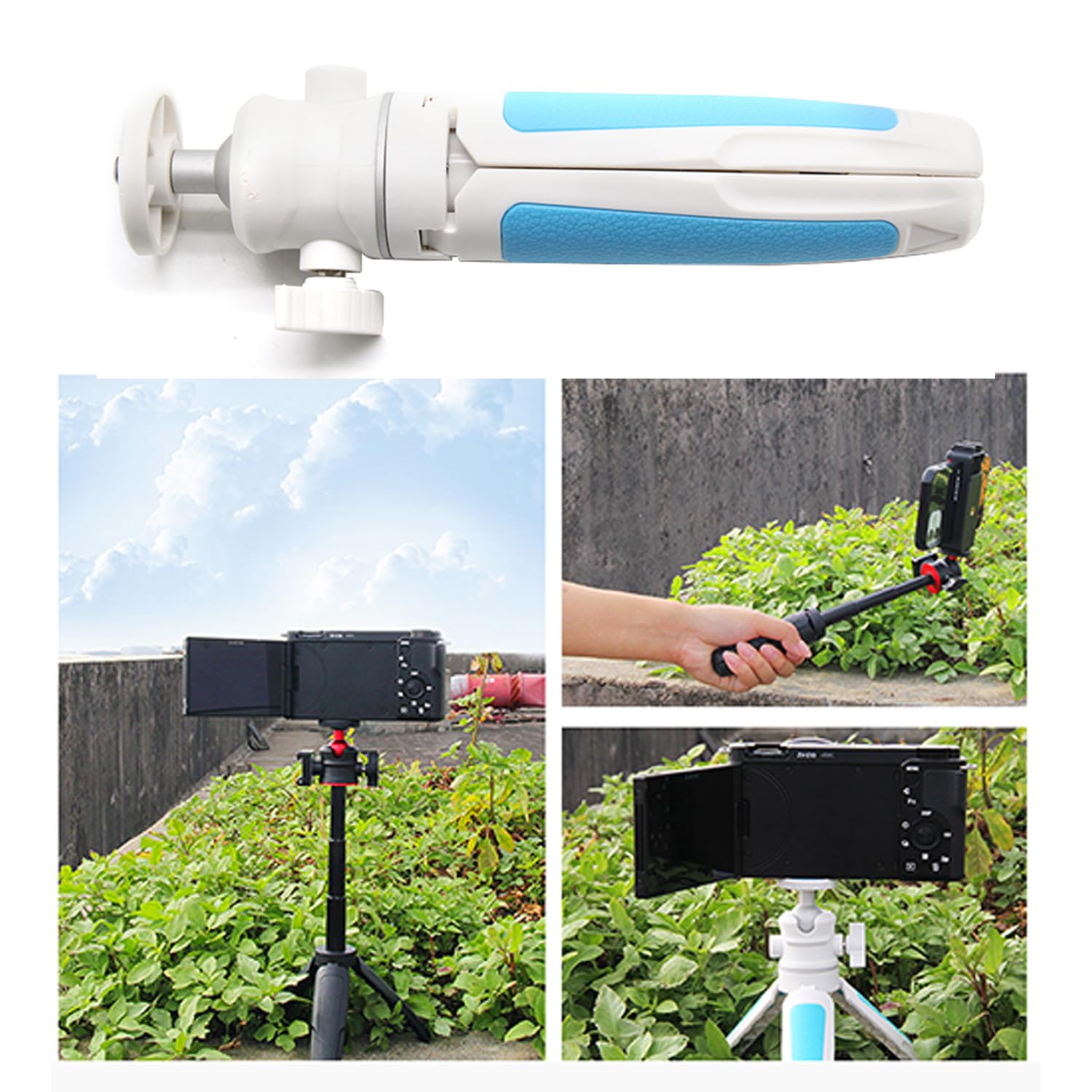 Anntery Camera Tripod Stand Kit Is A Lightweight And Portable Solution For Photographers. With 4 Levels Of Adjustment And A 360° Ball Head, You Can Easily Set Up The For Your Shots- A027.