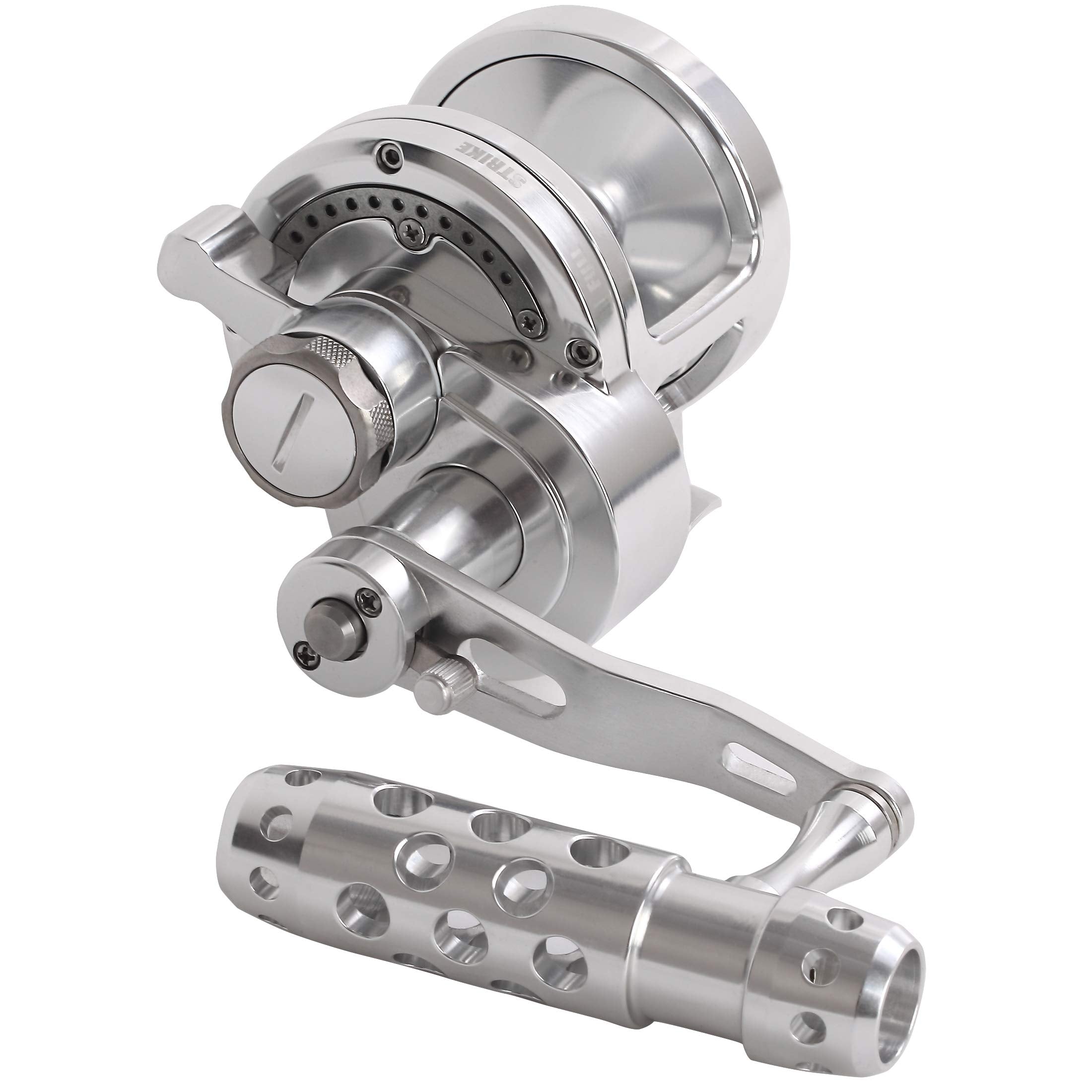 Channelmay Saltwater Jigging Big Game Fishing Reel Cnc Machined 2 Speed Lever Drag Deep Sea Boat Trolling Fishing Right Handed Only 44Lb