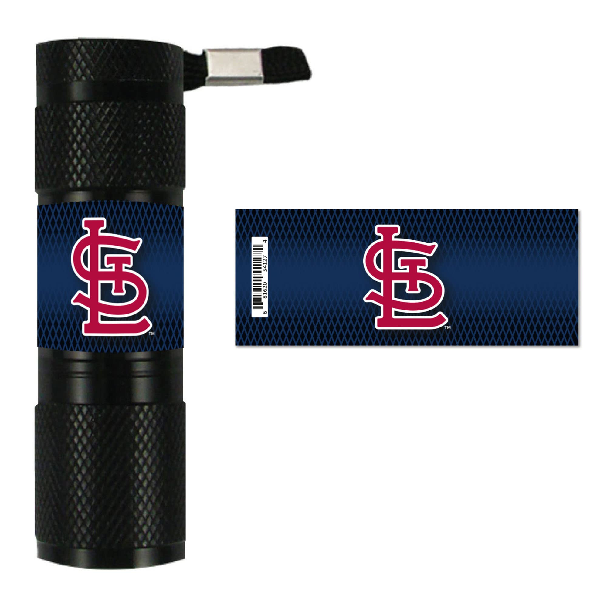 Fanmats 62283 - St. Louis Cardinals Led Pocket Flashlight - 3.5In. X 1In.