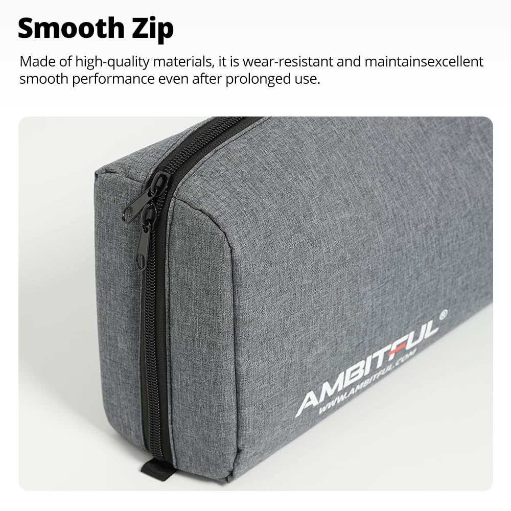 Ambitful Pb20 Heavy-Duty Carrying Case For C-Stand, Light Stand, Tripod - Waterproof Tote Bag Compatible With Boom Arm, Camera Tripod, Fishing Rod, Spotting Scopes (Photography/Videography/Fishing)