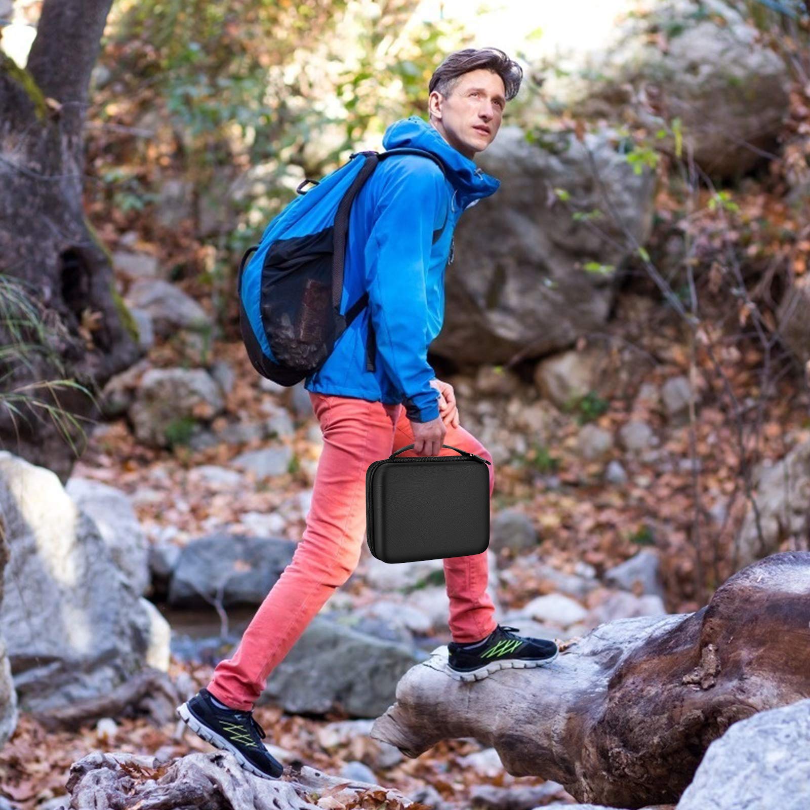 Comecase Monocular Telescope Case Compatible With Gosky 12X55/ For Eullsi/For Physiophyx 80X100/ For Pankoo 12X50/ For Titan 12X55 High Definition Monocular Telescope And Smartphone Holder & Tripod-Bag Only