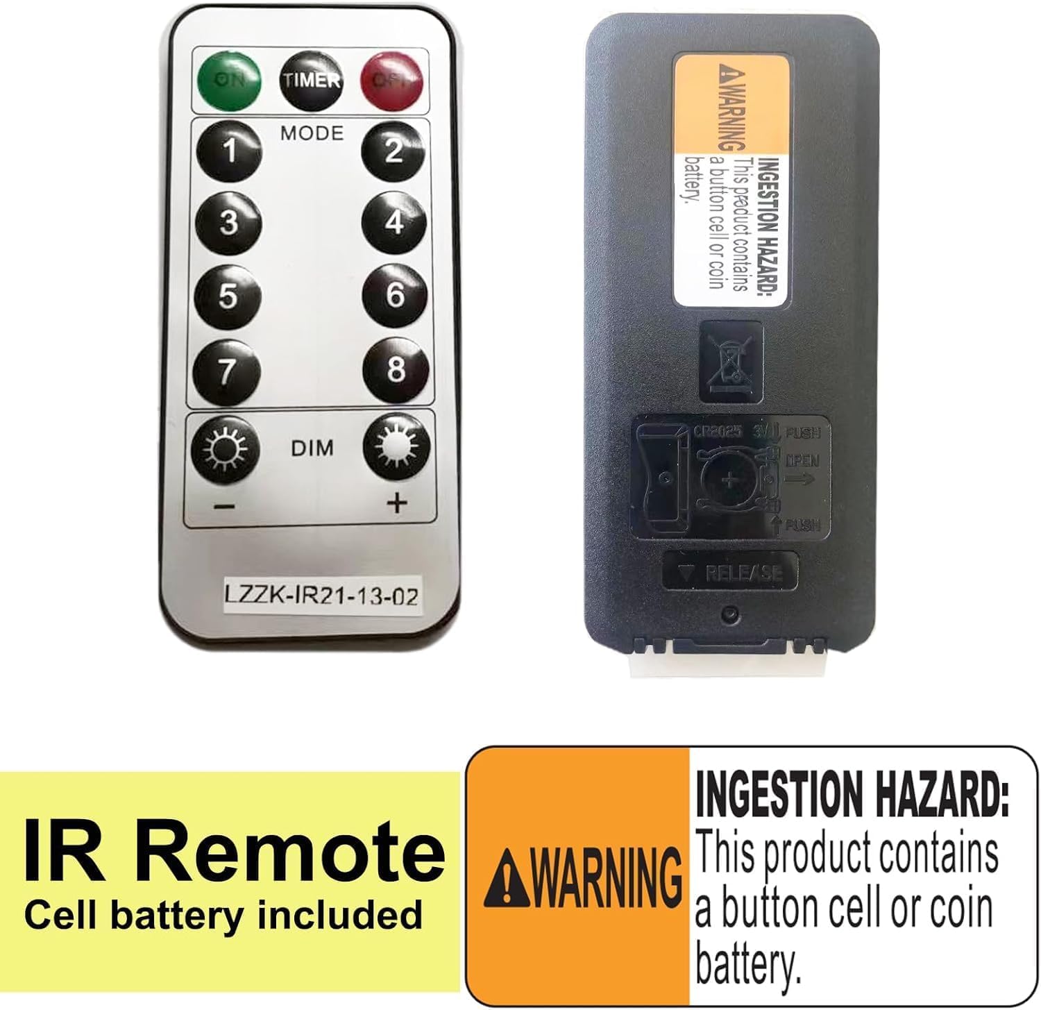 Hconce Led Globe Crystal Color Changing String Lights Battery Operated 33 Ft 80 Led Fairy Lights With Remote, Indoor Outdoor Christmas Lights For Bedroom, Parties, Wedding