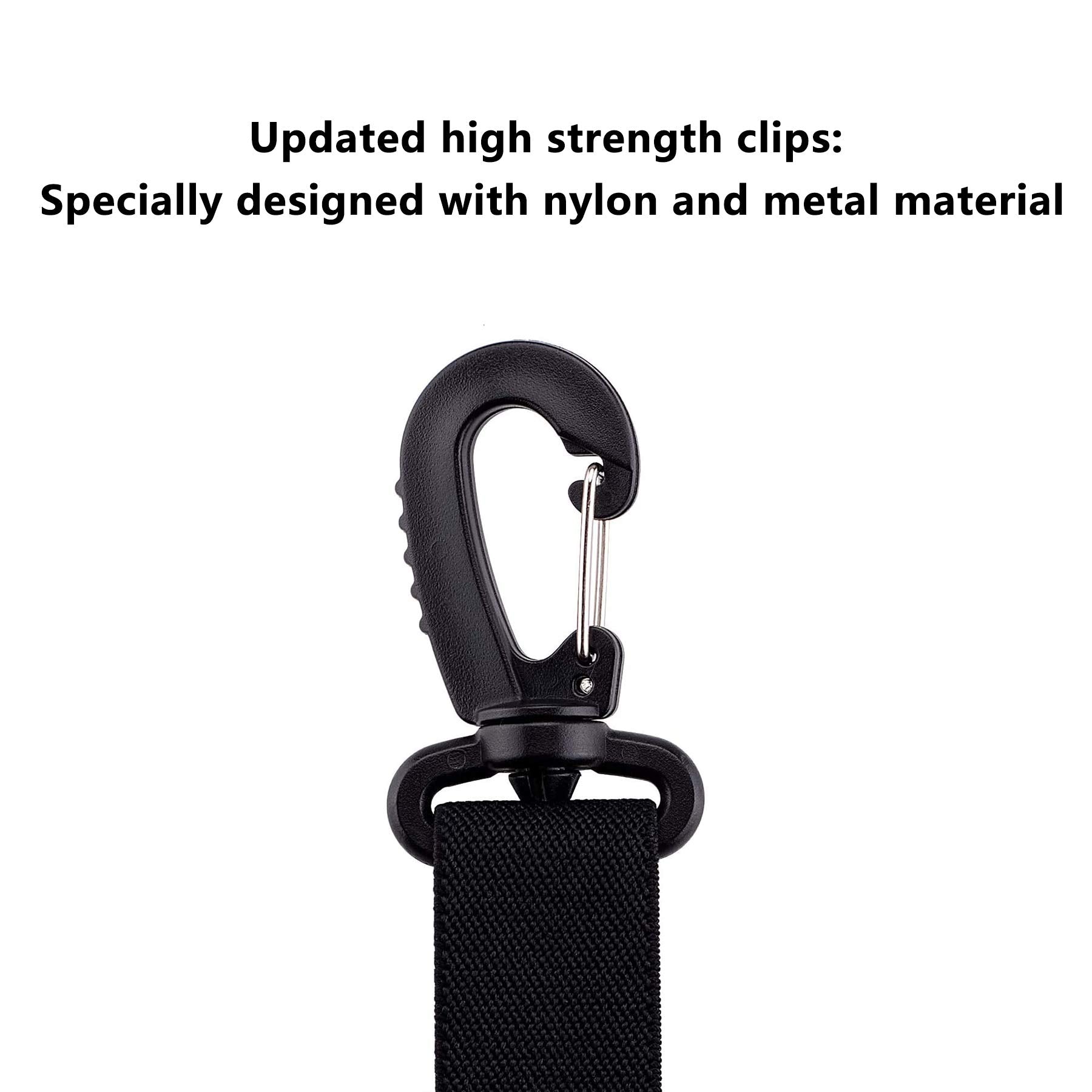 Raiseek Optics Binocular Harness Strap Adjustable Stretchy, Camera Chest Harness With 2 Loop Connectors, Hunting Accessories
