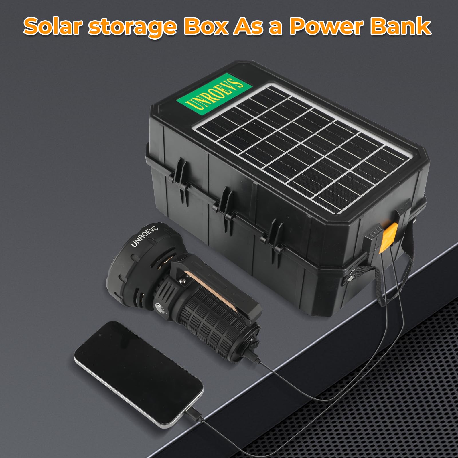 Unroevs W322 Brightest Flashlight 58000 Lumens,Super Bright Flashlight With 16 Pcs Cree Xhp50.3 Leds,High Powered Flash Light Long Beam 1715 Meters,Most Powerful Light For Caving,Search,Rescue And Hunting.