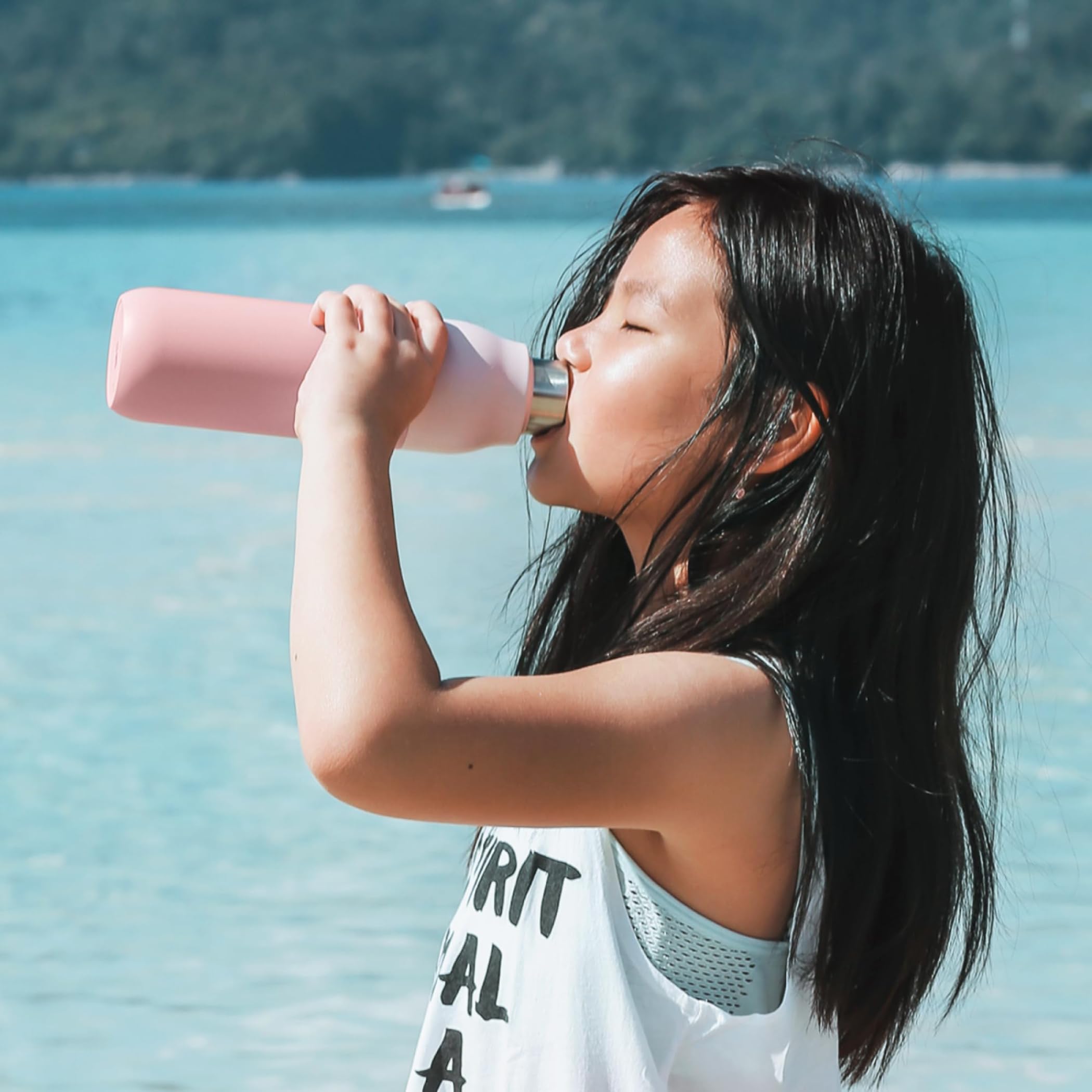 Larq Bottle Purevis 17 Oz - Self-Cleaning And Insulated Stainless Steel Water Bottle With Uv Water