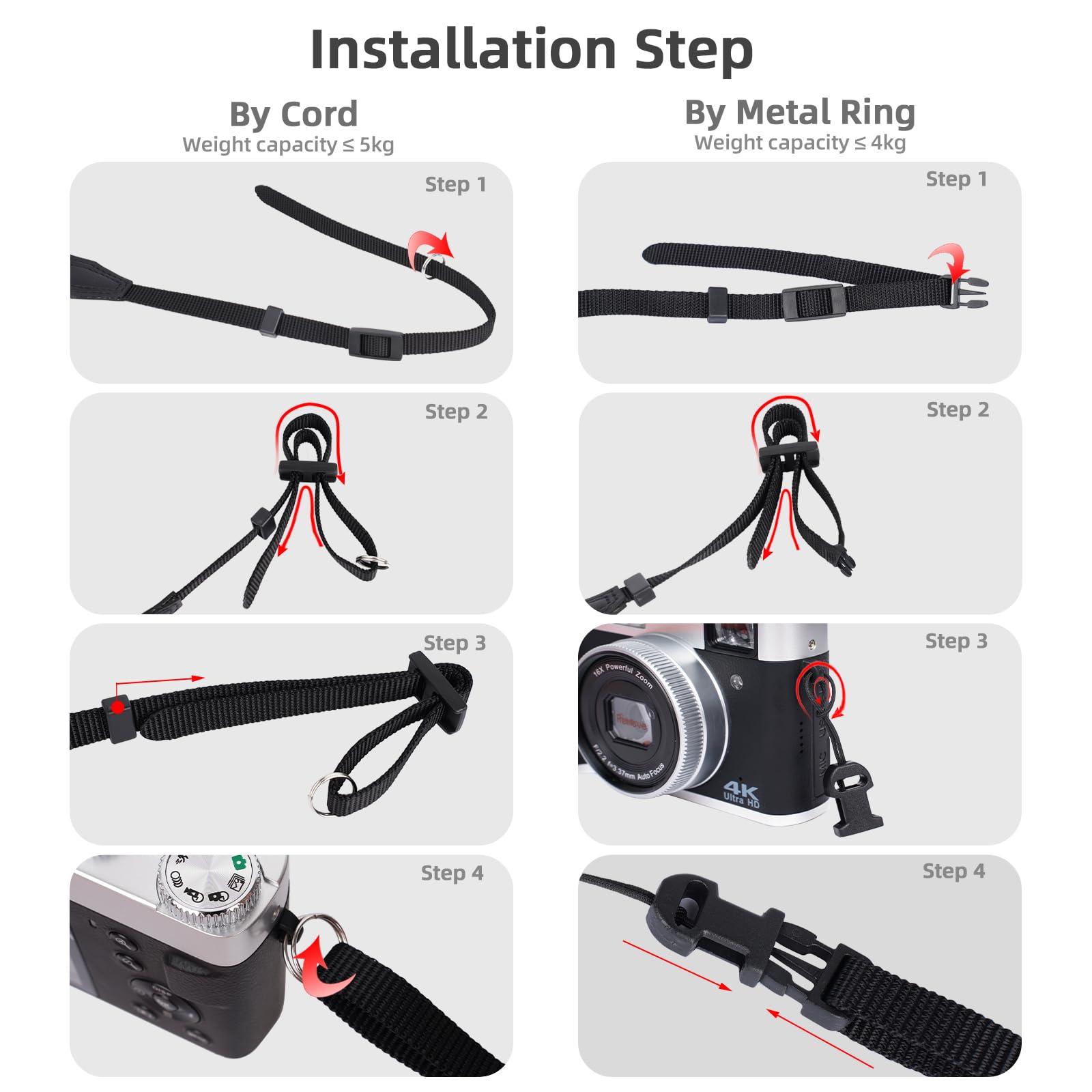 Yoocheese Thin Camera Neck Strap: Minimalist Lanyard For Mirrorless Compact Film Camera Binoculars Ipad.(Pink Color)