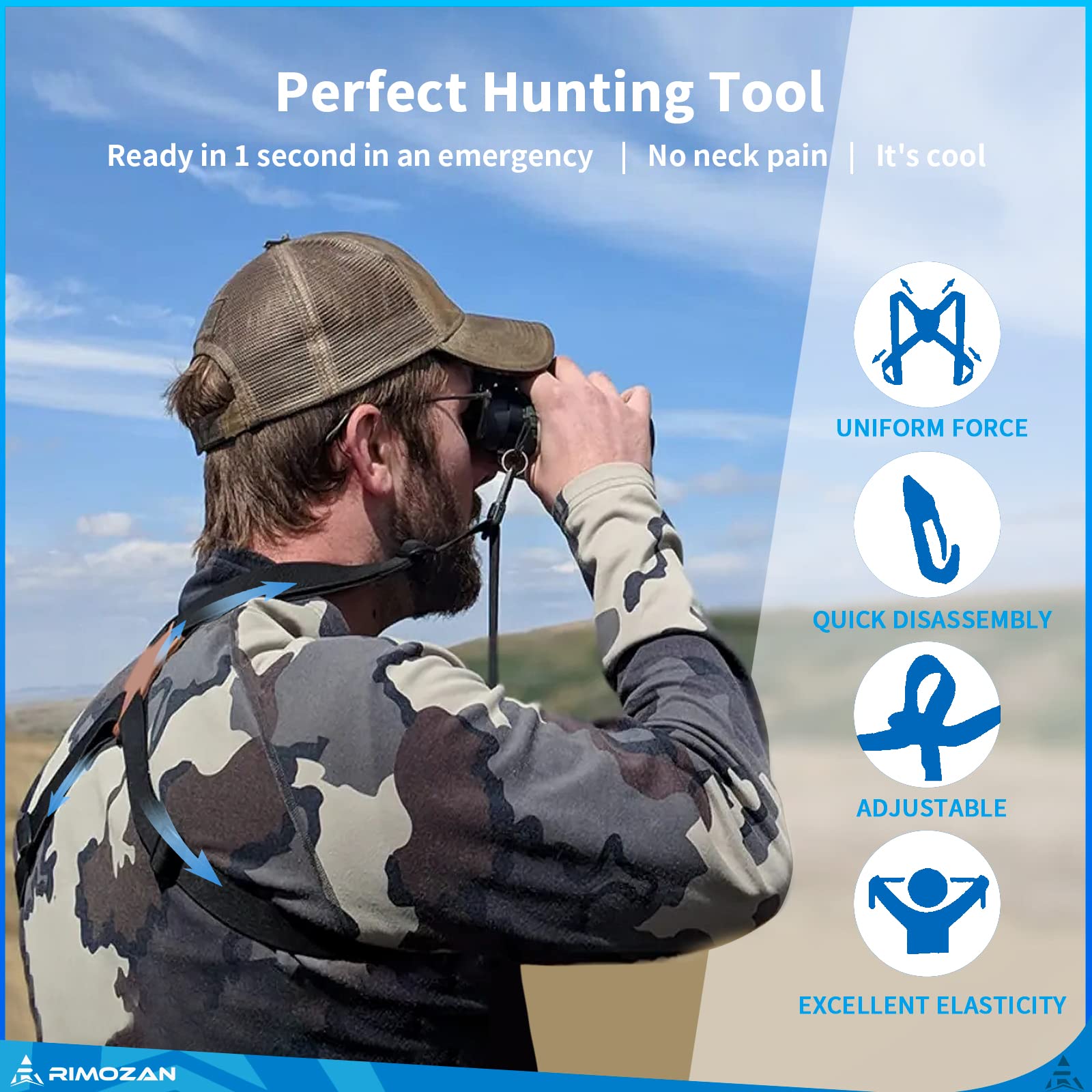 Rimozan 12X42 Hd Binoculars For Adults With Binocular Harness Strap And  Phone Tripod And Adapter 12X42 High Definition Binoculars For Bird Watching 12X42 Binoculars For Hunting Hiking  For Men