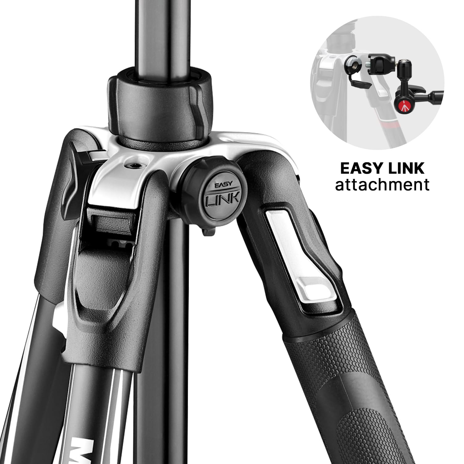 Manfrotto Vitec Imaging Be Live Aluminum L Tripod Video Head Kit Mirrorless Slr Sports Day Travel Vlog Mvkbfrl-Live