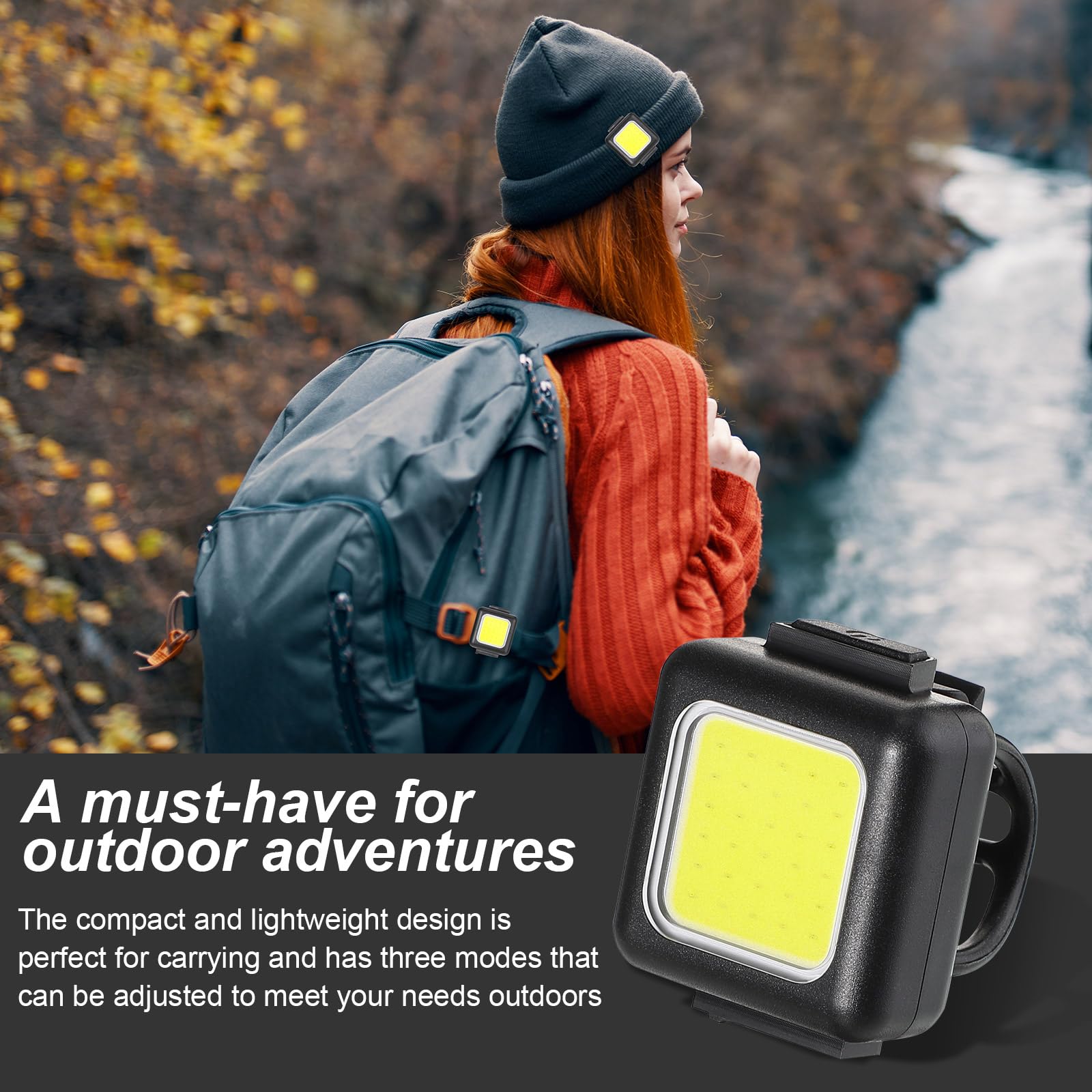 Vihose 6 Pcs Outdoor Night Running Lights For Runners High Visibility Rechargeable Clip On Flashlight Dog Lights For Night Walking Lightweight Usb Reflective Running Gear Hiking Jogging Stroller