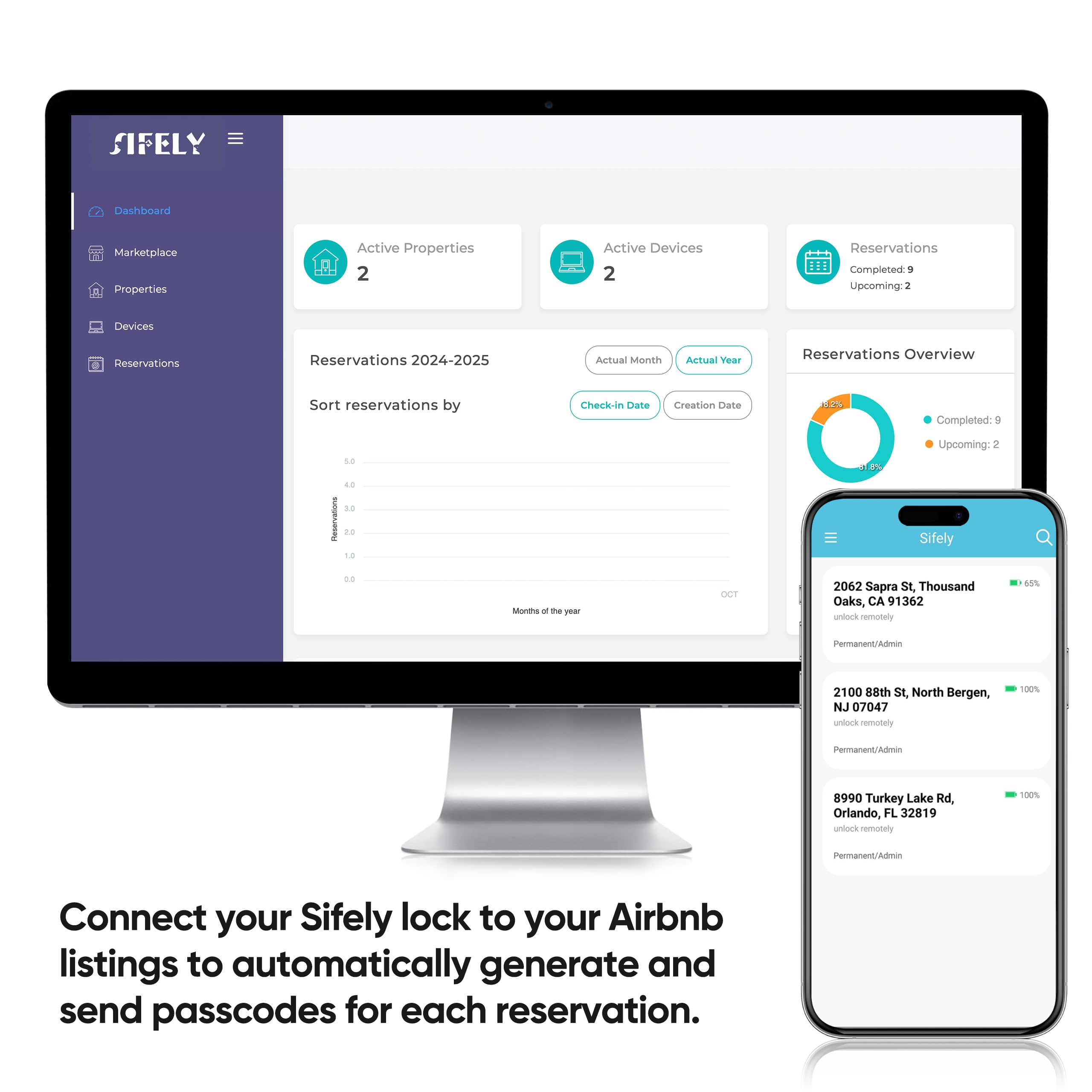 Sifely Keyless-Entry Fingerprint Smart Door Lock: Digital Electronic Lock With Code Passcode, Electric Door Knob, Biometric Door Handle, Perfect For Exterior/Interior/Entry/Bedroom Doors (Silver)