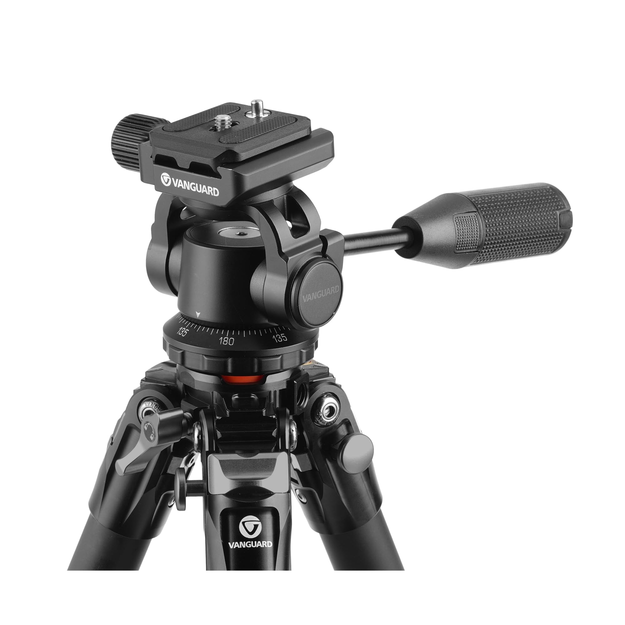 Vanguard Veo 5 264Ao28 Full-Size Aluminum Tripod With Veo Ph-28 2-Way Pan Head