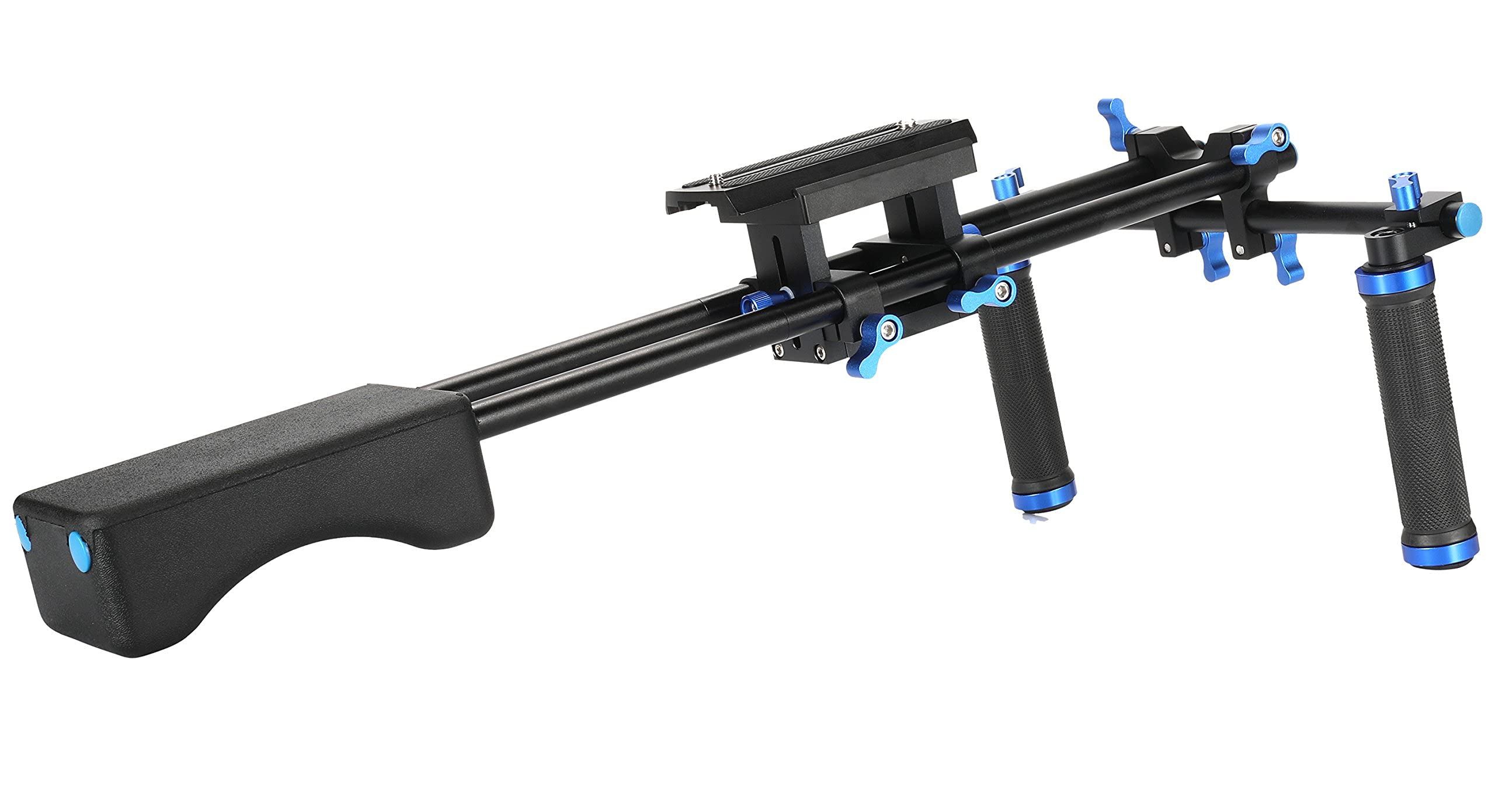 Sunsmart Pro Dslr Rig Shoulder Support Stabilizer/Steady Shoulder Rig With 1/4" Thread For Dslr Cameras And Dv Camcorders