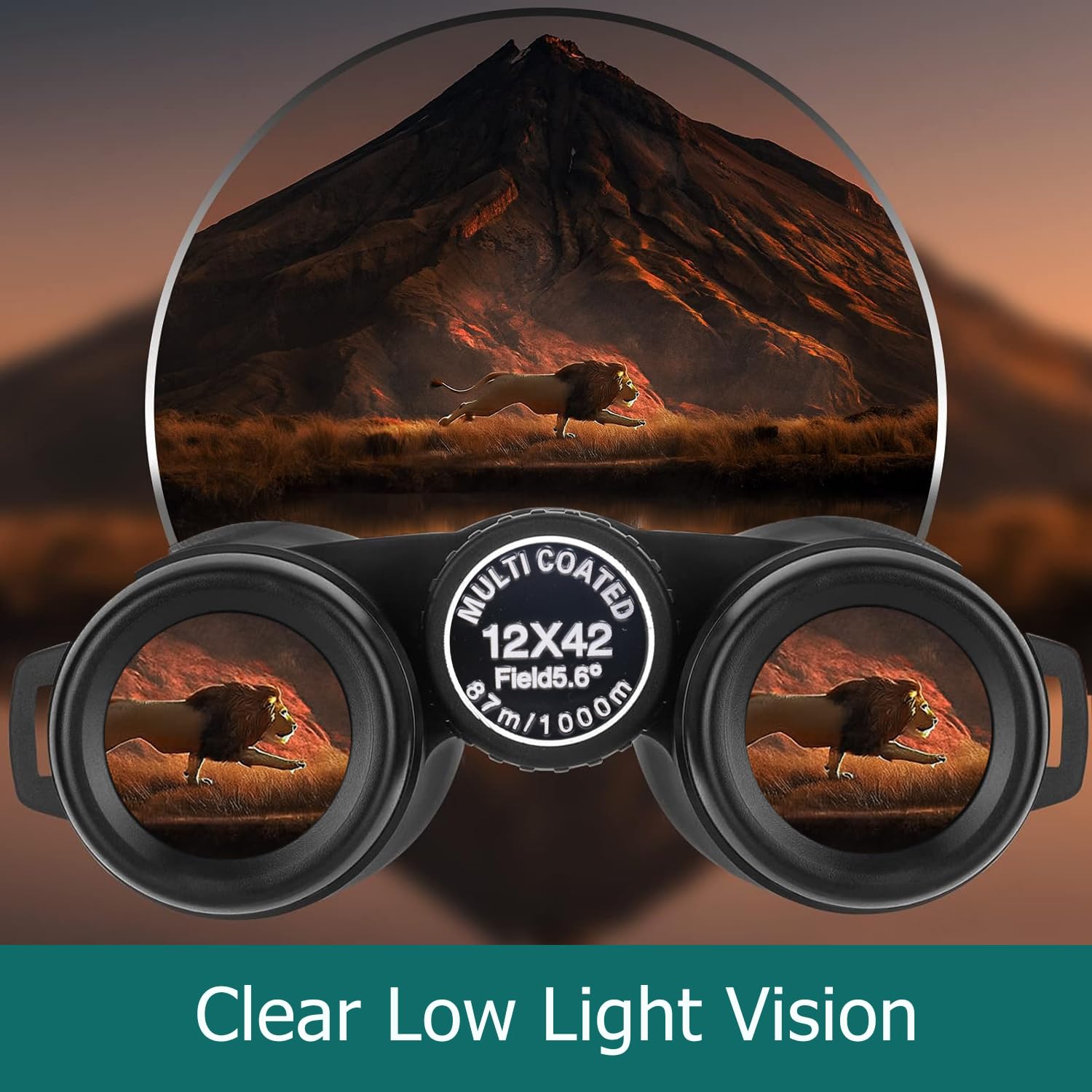 Thbsbkt 12X42 Hd High-Powered Binoculars For Adults - Professional Grade With Advanced Tripod & Phone Adapter, Waterproof Design For Outdoor Travel, Hunting, Birdwatching, And Cruises