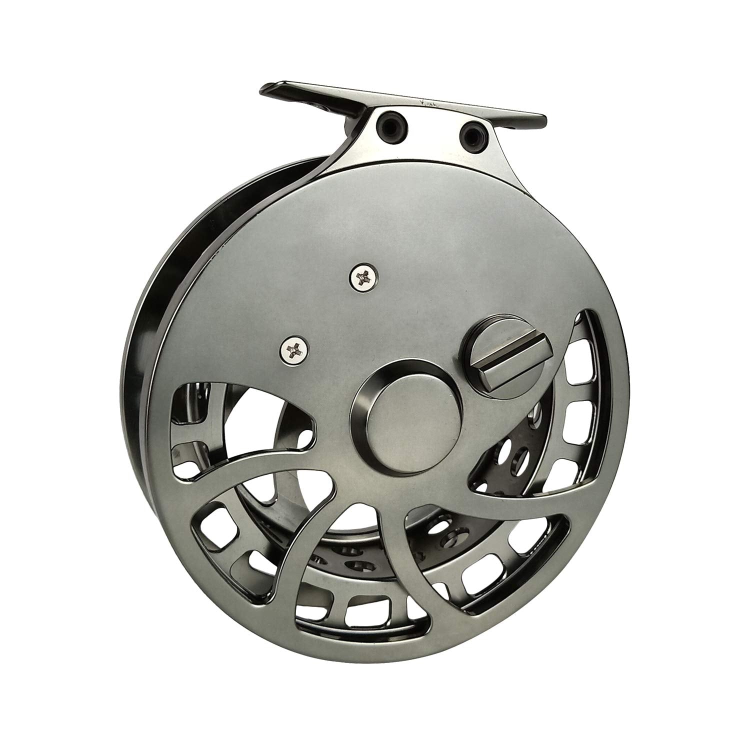 Aventik Eupheng Aventik 2Nd Generation High Reel Feet Center-Pin Floating Reel Aluminum Easy Line Through Fishing Reel