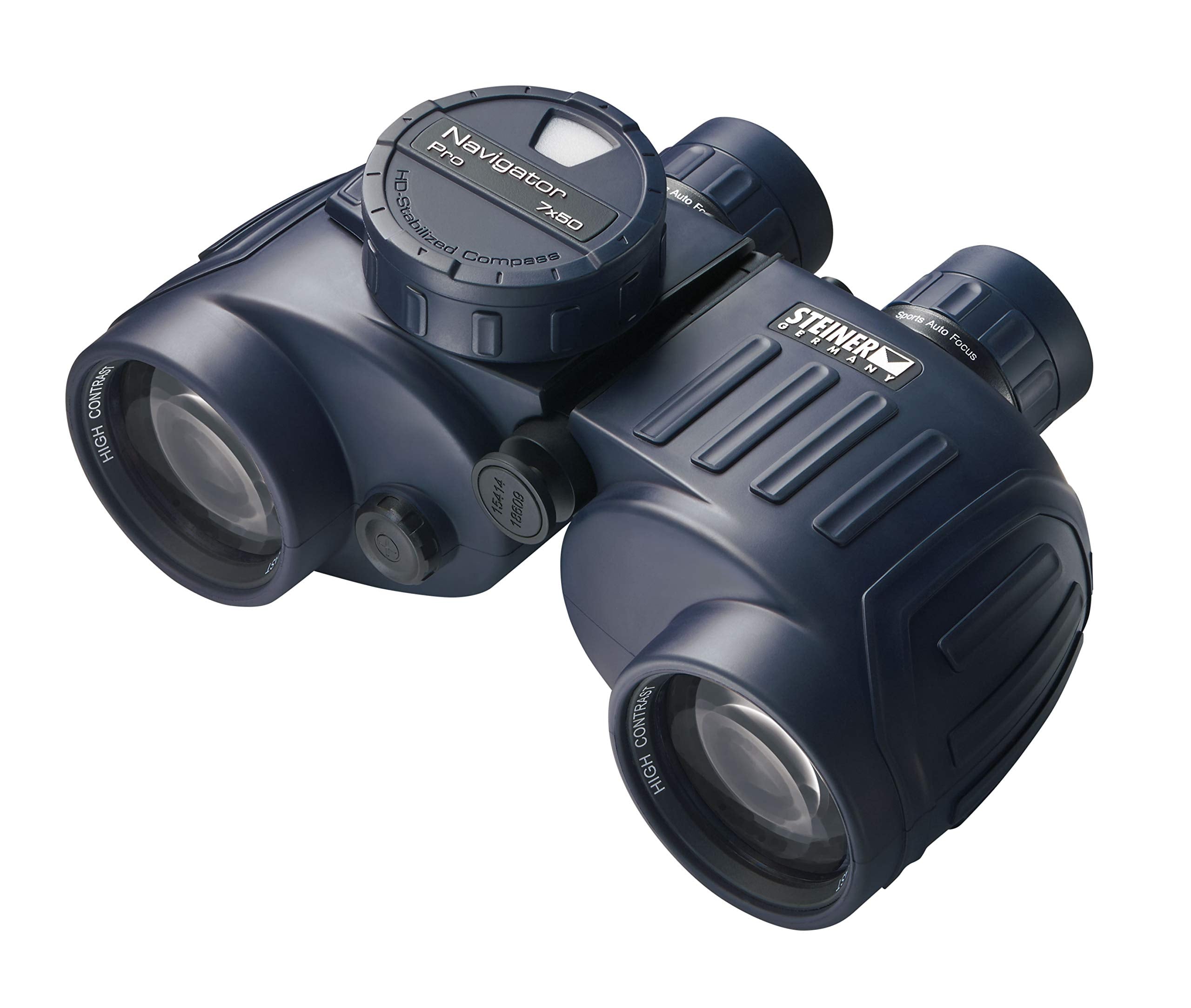 Steiner 7X50 Navigator Pro Binoculars With 7X Magnification, High Contrast Optics, Floating Prism System, Sports-Auto Focus, Delivers Excellent Image Clarity, With Compass