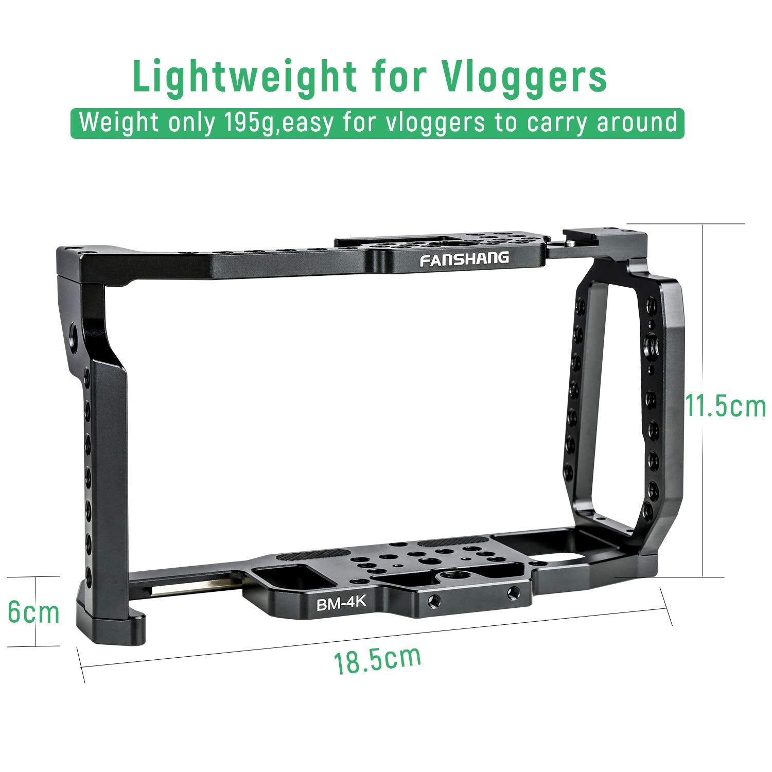 Viltrox Fanshang Camera Rigs Cage For Panasonic Gh5 Gh5S