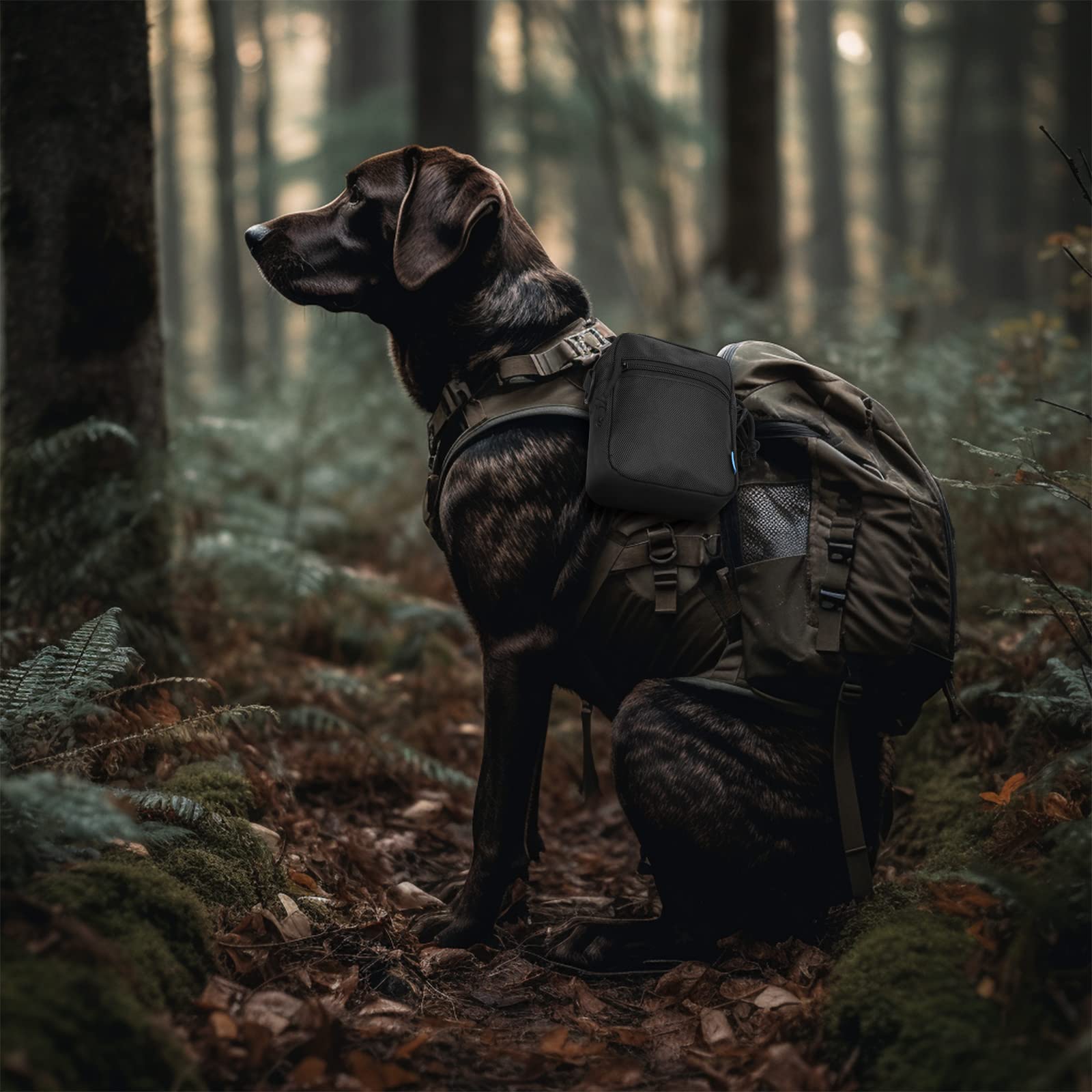 Xxerciz Protective Case Compatible With Fvtga Night Vision Goggles, Nylon Travel Bag For Night Vision Binoculars, Soft Linner Shoulder Strap, Side Pocket For Sd Card, Data Cable, Manual (Case Only)