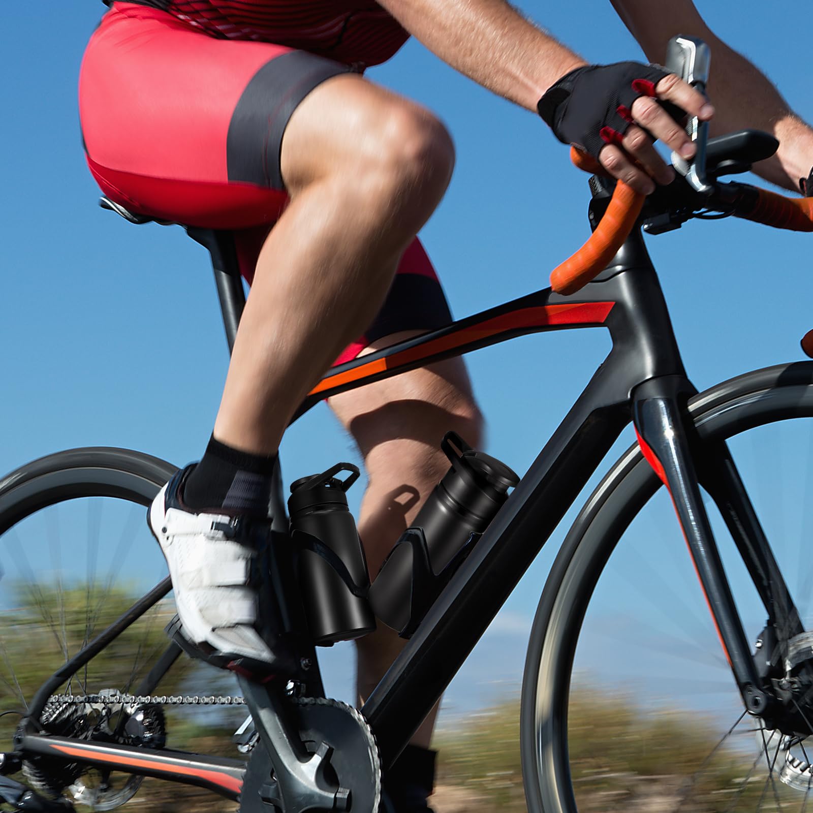 10 Pieces 13.5Oz Reusable Aluminum Water Bottles Bulk Multicolor Outdoor Sports Water Bottles