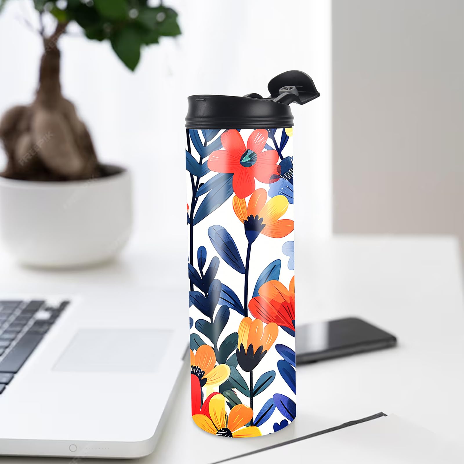 Joyclub 8 Pack Sublimation Water Bottle Blanks Dual Opening 20 Oz Sublimation Tumblers