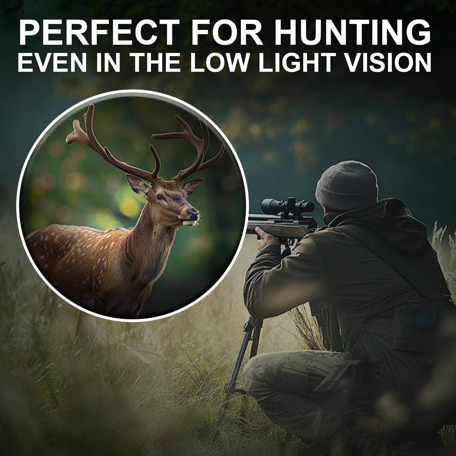 Wozel 10X25 Compact Hd Binoculars: Large Eyepiece Waterproof Binocular With Low Light Vision,High Powered Easy Focus Binoculars For Bird Watching,Outdoor Hunting,Travel,Sightseeing