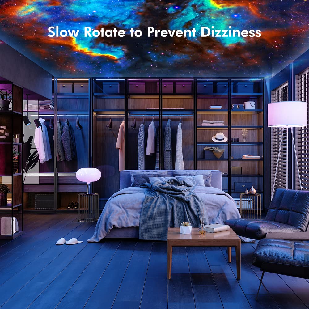 Yokgrass Star Projector, Planetarium Light Galaxy Projector, Night Light With 13 Replacement Discs, Large Projection Area, Hd Image With Solar System Constellation Moon For Kids Adults Bedroom Ceiling