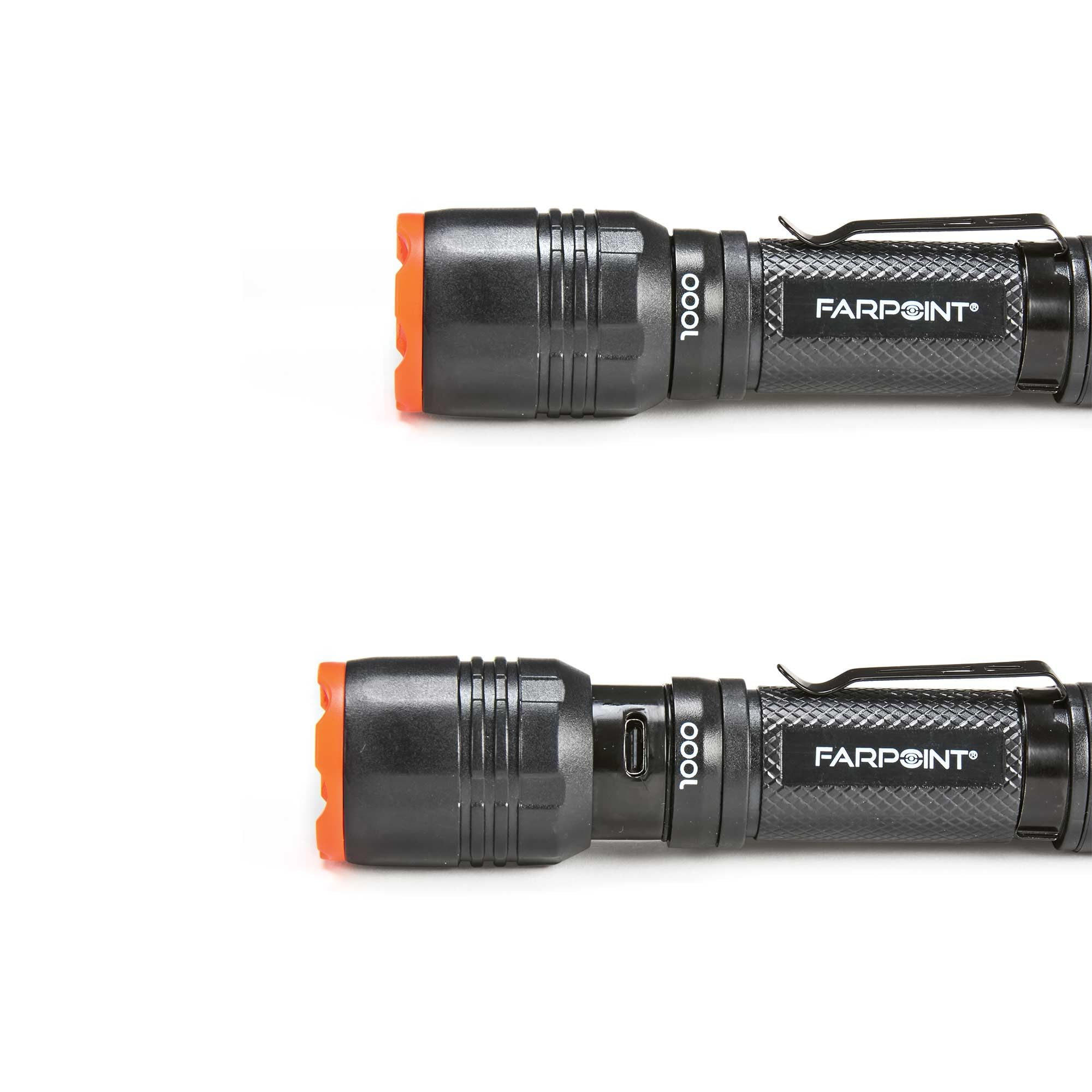 Farpoint Rechargeable Flashlight, 1000 Lumens, Model# Flfr10012