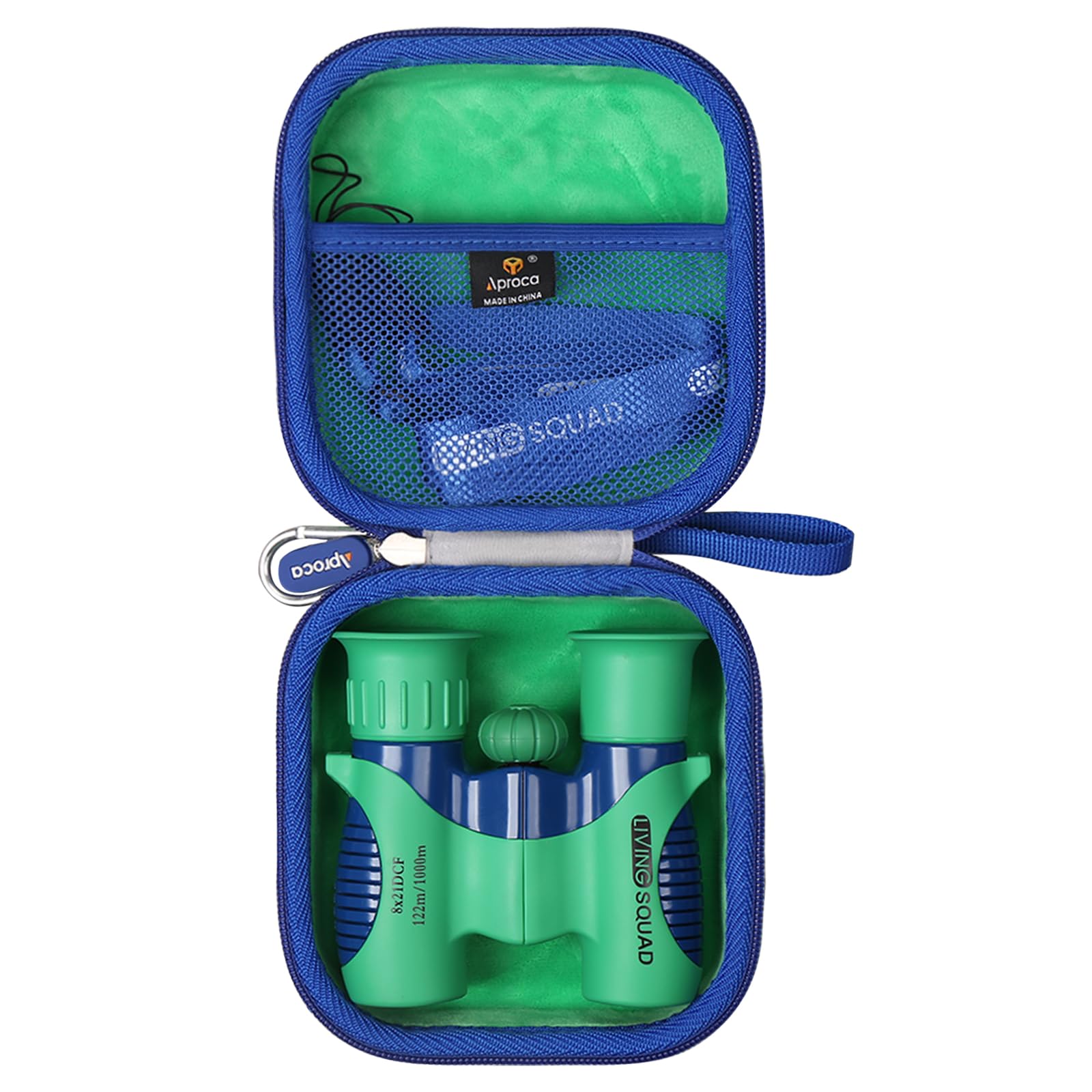 Aproca Hard Storage Portable Case, For Living Squad Kids 8X21 Binoculars Set