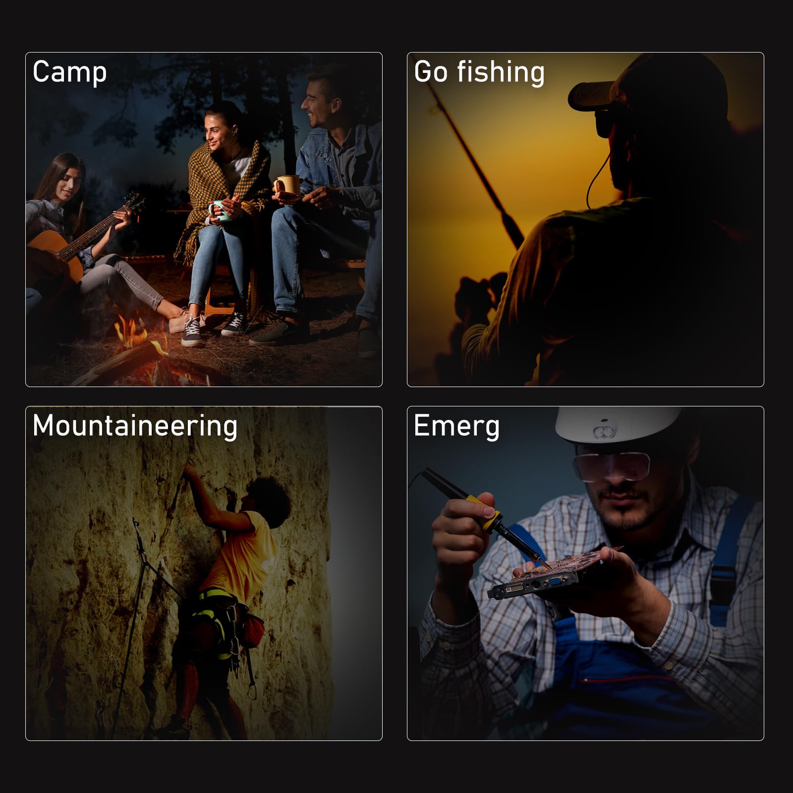 Aropeen Small Flashlight Rechargeable, 6 Lighting Modes Bright Mini Pocket Light, Keychain Flashlight Multifunctional, Keychain Work Lights Powerful For Camping Fishing Hiking Emergency