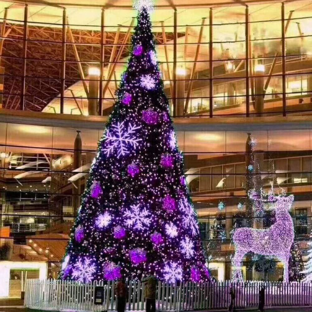 Home Lighting 66Ft Halloween Decorative Mini Lights, 200 Led Green Wire Fairy Starry String Lights Plug In, 8 Lighting Modes, For Indoor Outdoor Xmas Tree Wedding Party Decoration (Purple)