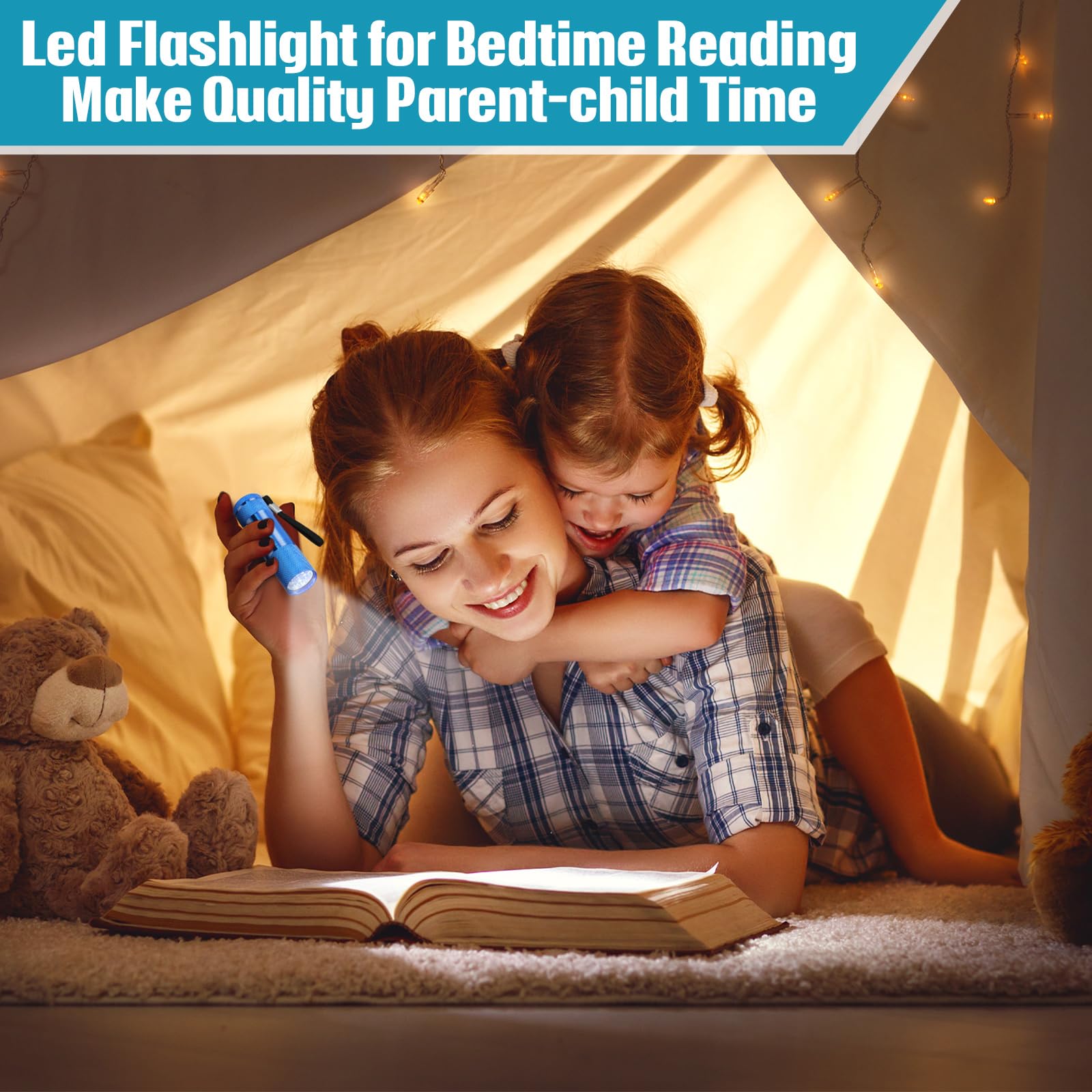 Vihose 48 Pcs Mini Flashlights Bulk, Bright Aluminum Handheld Flash Light With Lanyard, Small Led Flashlights For Kids Night Reading Emergency Hurricane Camping Hiking Party Favors(Bright Color)