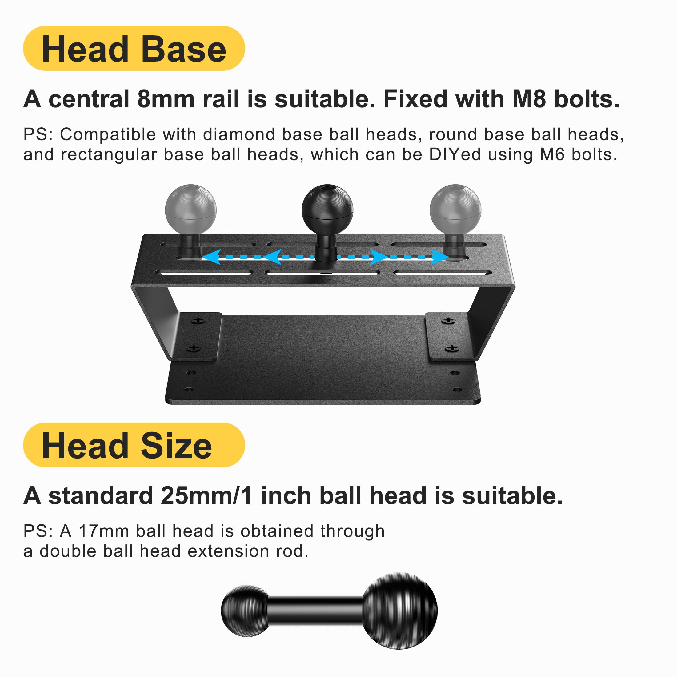 Surfcabin Dash Mount Phone Holder Compatible With 2015-2020 F150 2017- F250 F350 Metal Cellphone Mounting Bracket Stand For Most Cellphones