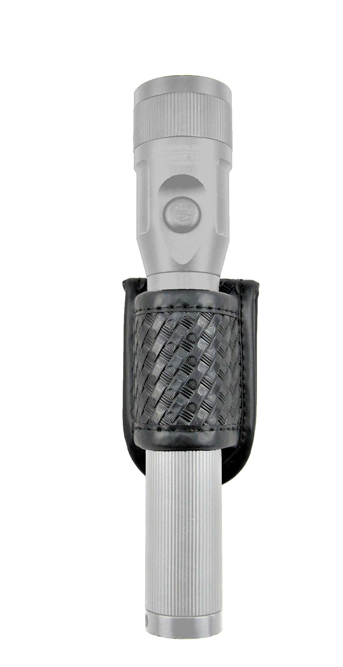 Tech118 Flashlight Holder -Duty Belt Basketweave Flashlight