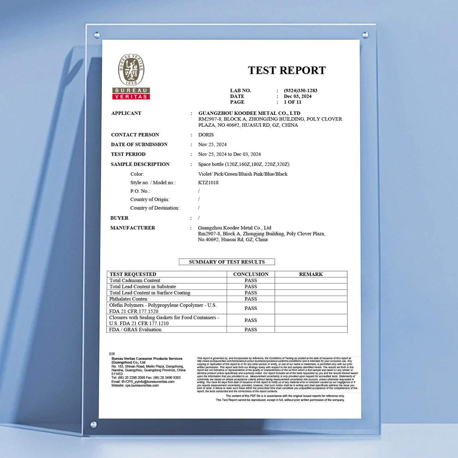 Koodee Water Bottle 16 Oz Stainless Steel Double Wall Vacuum Insulated Water Bottle For Kids School