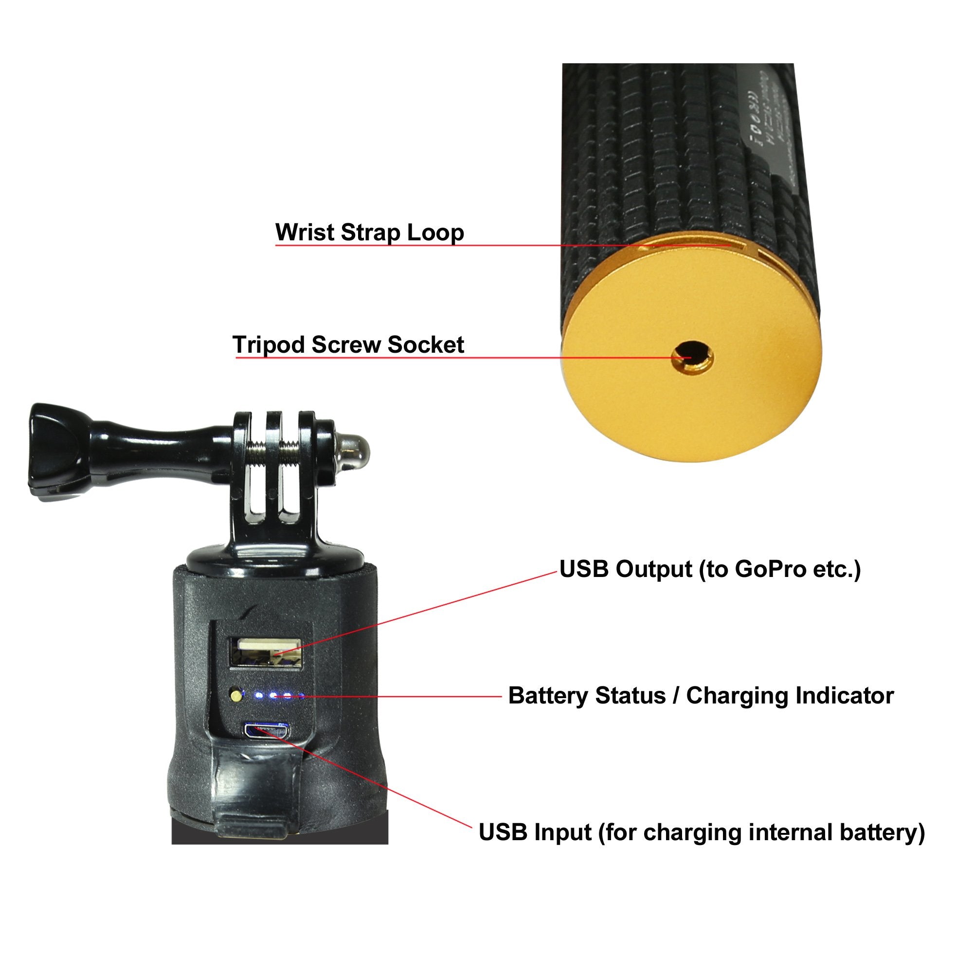 Vidpro Olympus Pen E-Pl8 Digital Camera Tripod Pg-6 Battery Hand Grip For Smartphones,Cameras And Camcorders