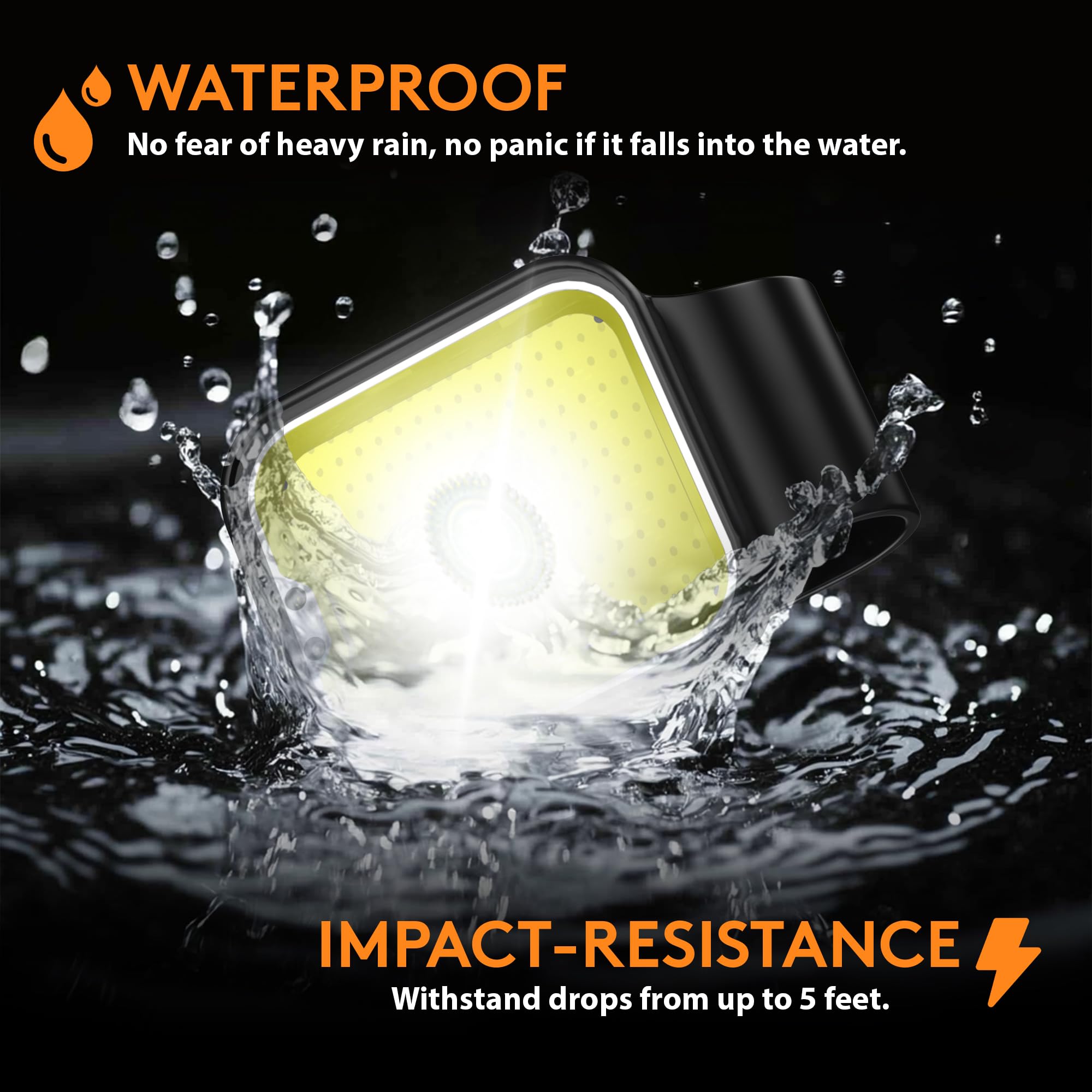 Yls Running Light, Rechargeable Clip On Running Lights For Runners, 12 Lighting Modes High Visibility Reflective Running Gear With Strong Magnetic, Dog Lights For Night Walking, Camping, Outdoor Adv