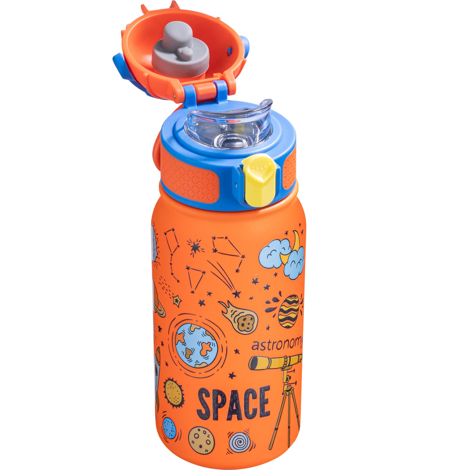 Oldley Kids Water Bottle 12Oz Insulated Water Bottle, Double Wall Stainless Steel Vacuum Bottle