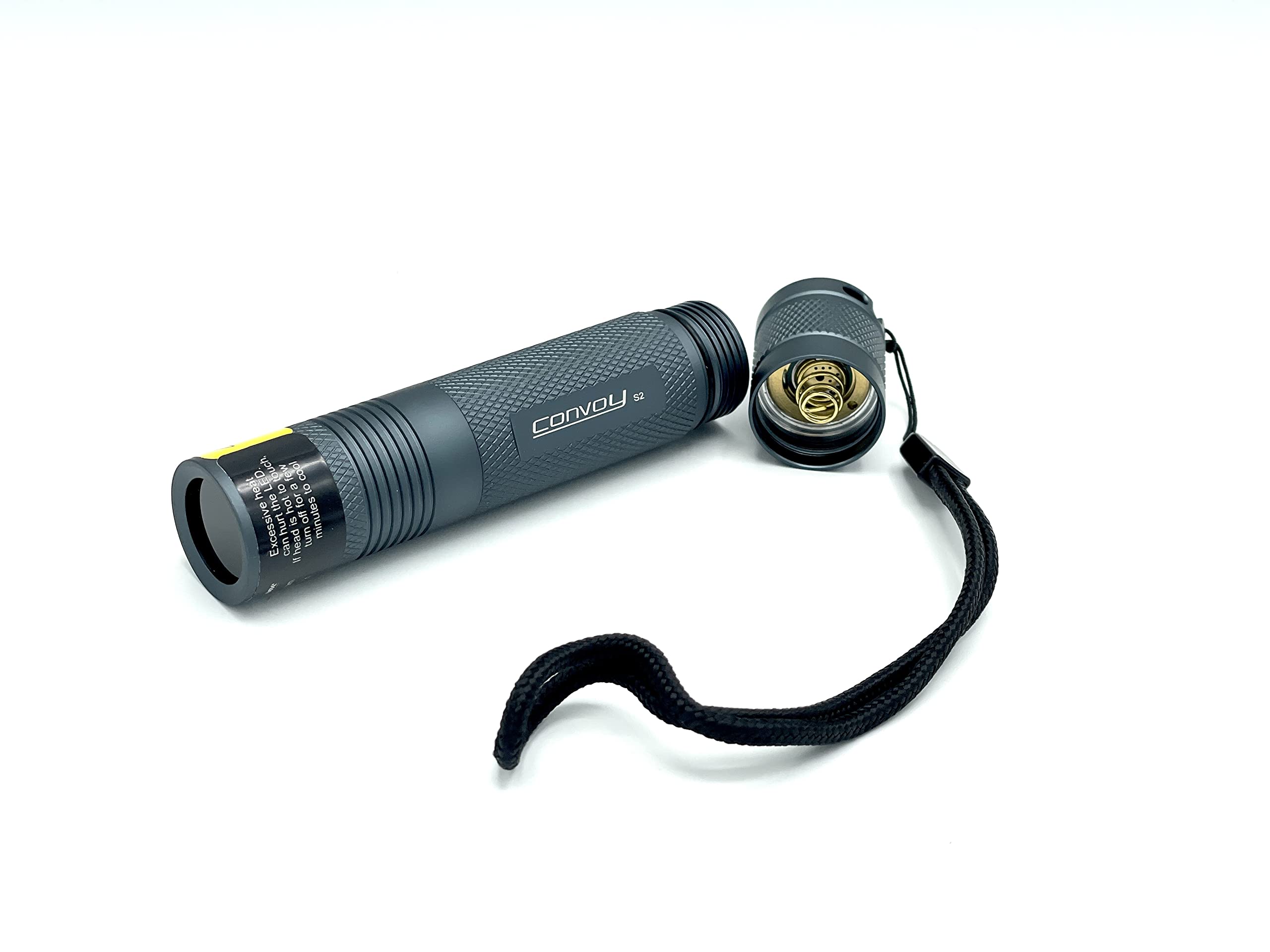 The Petoskey Stone Convoy S2 + Uv 365Nm Led Flashlight With Filter For Yooperlite Hunting