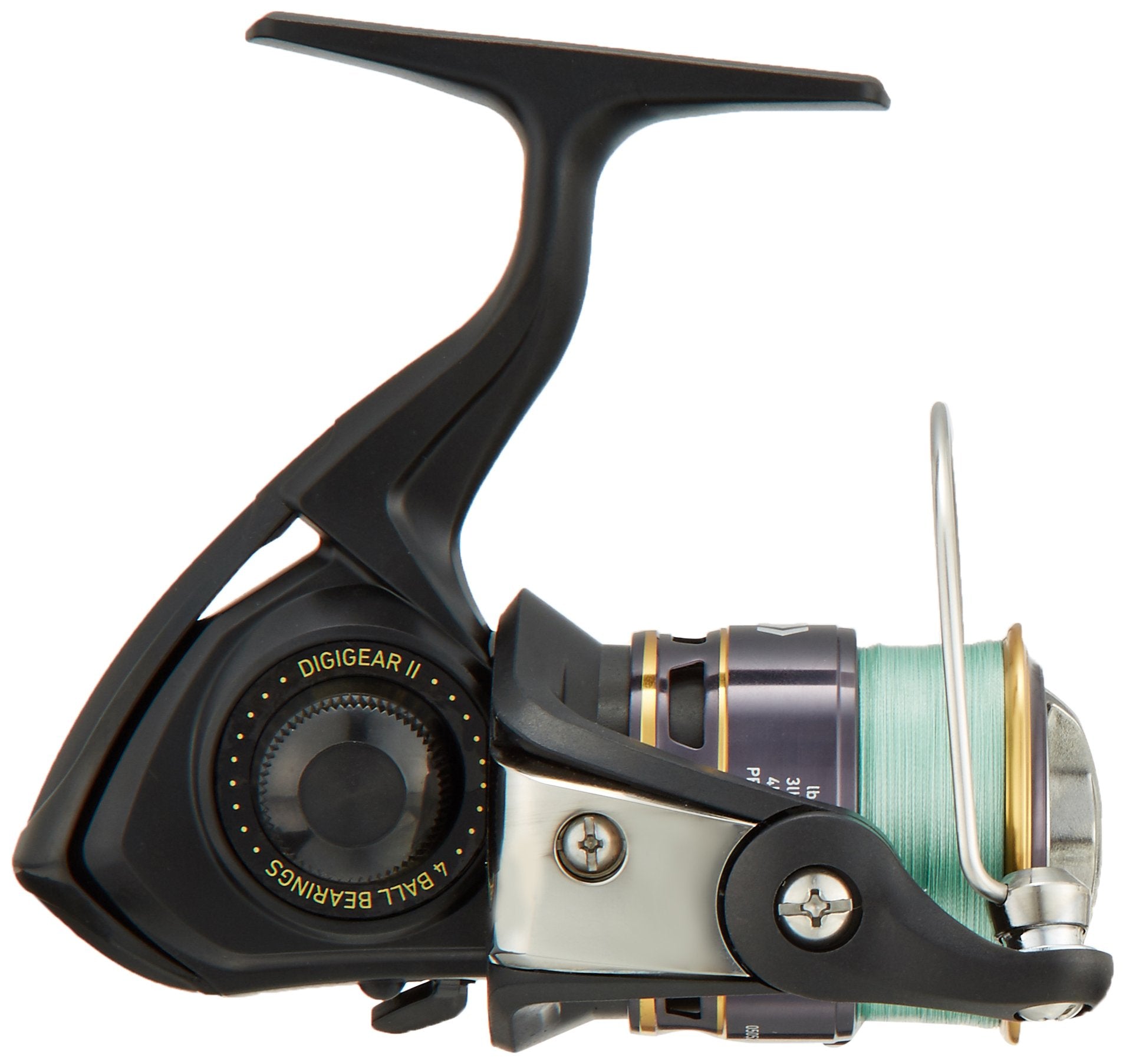 Daiwa Spinning Reel (With Thread), 16 Regal, Pe Line Included (2016 Model)