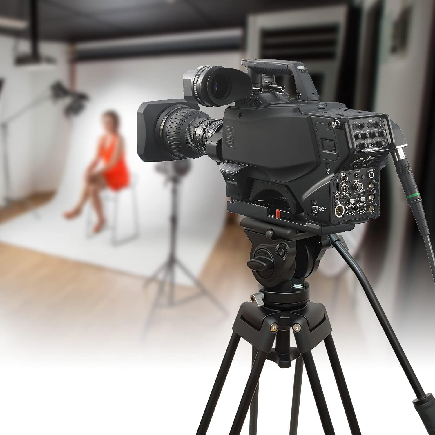 Yusen 62"/158Cm Video Tripod Professional Heavy Duty Aluminum Twin Tube Video Tripod 360 Degree Fluid Head Mid-Level Spreader For Dslr Camcorder Camera Load Up To 17.6Lb/8Kg