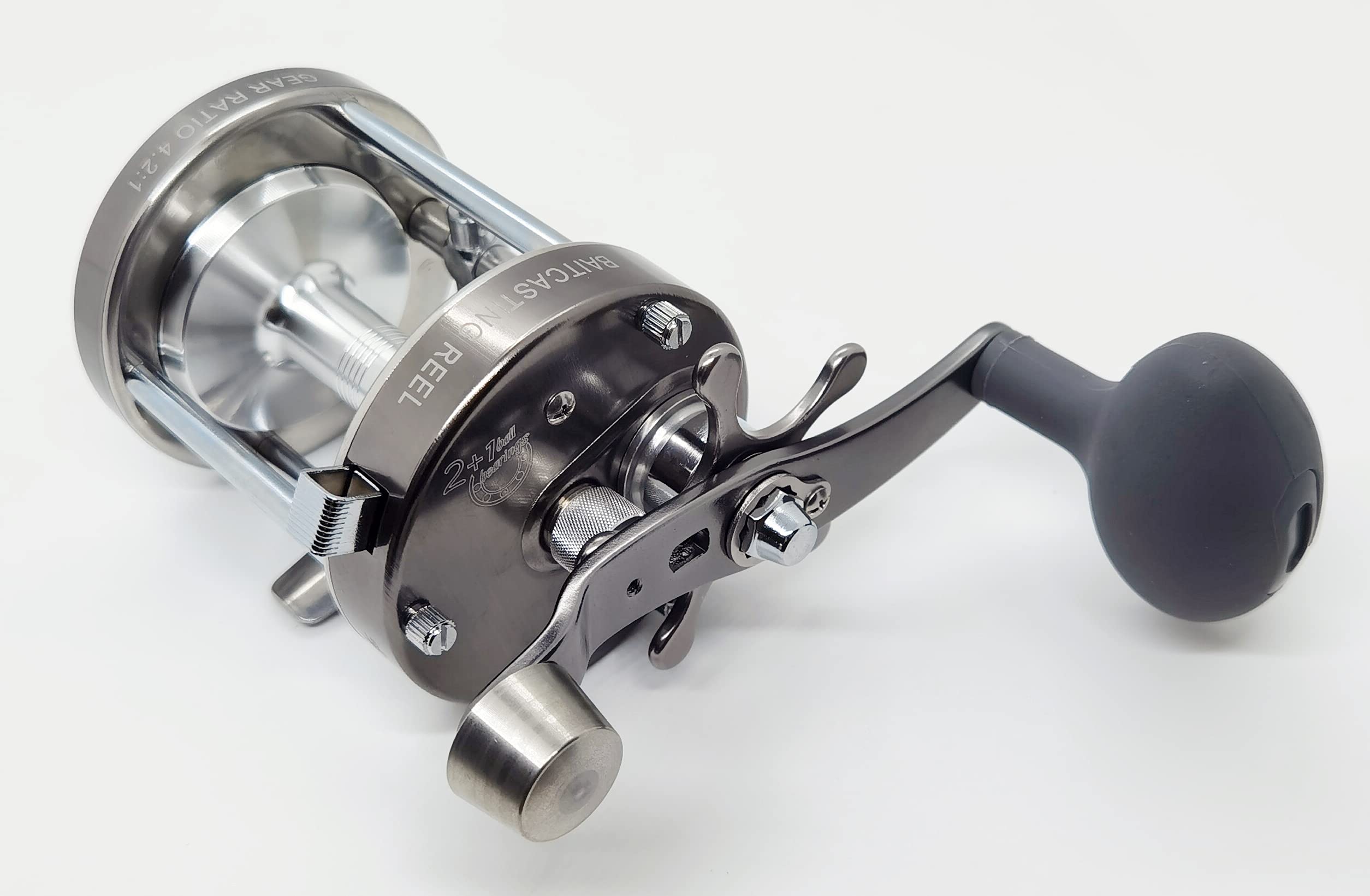 Mingyang Ming Yang Cl70A Baitcasting Fishing Reel 3 Stainless Steel Bearings Right Handed