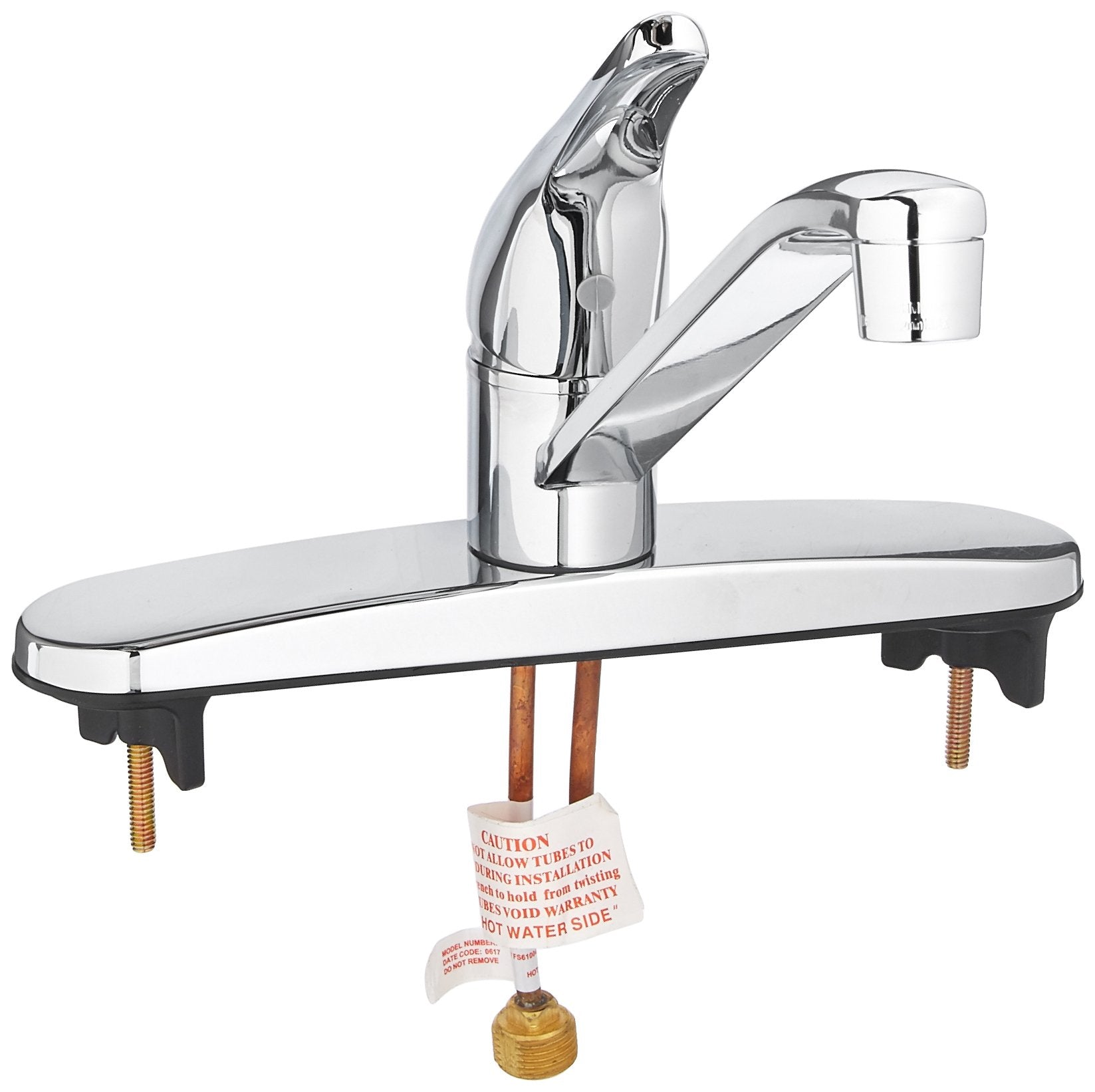 Boston Harbor Manufacturers Direct Fs610048Cp 8" Single Handle Kitchen Faucet