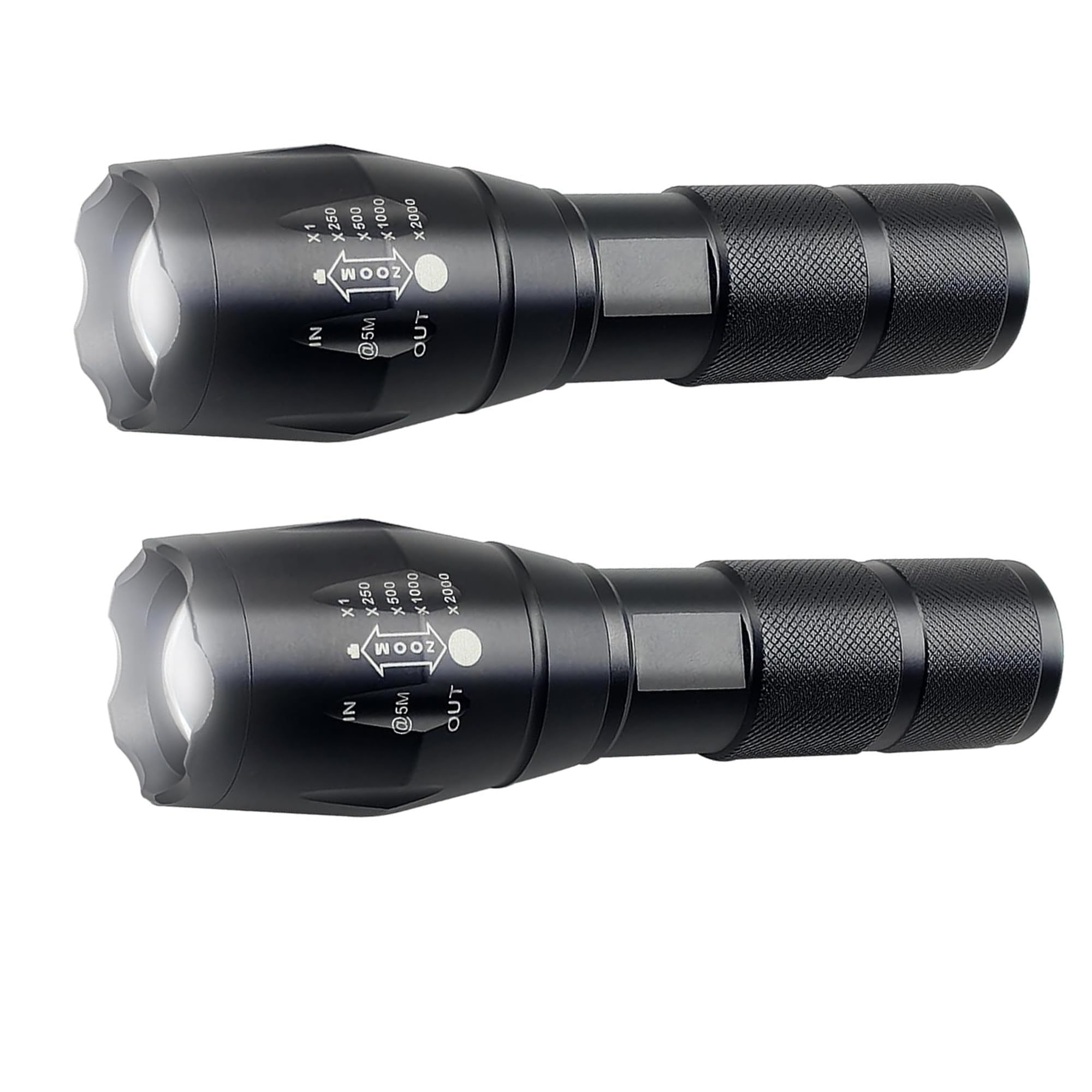 Gaigaimall Military Grade Tactical Led Flashlight High Lumen Single Mode Portable Zoomable Torch For Camping Hunting Emergency