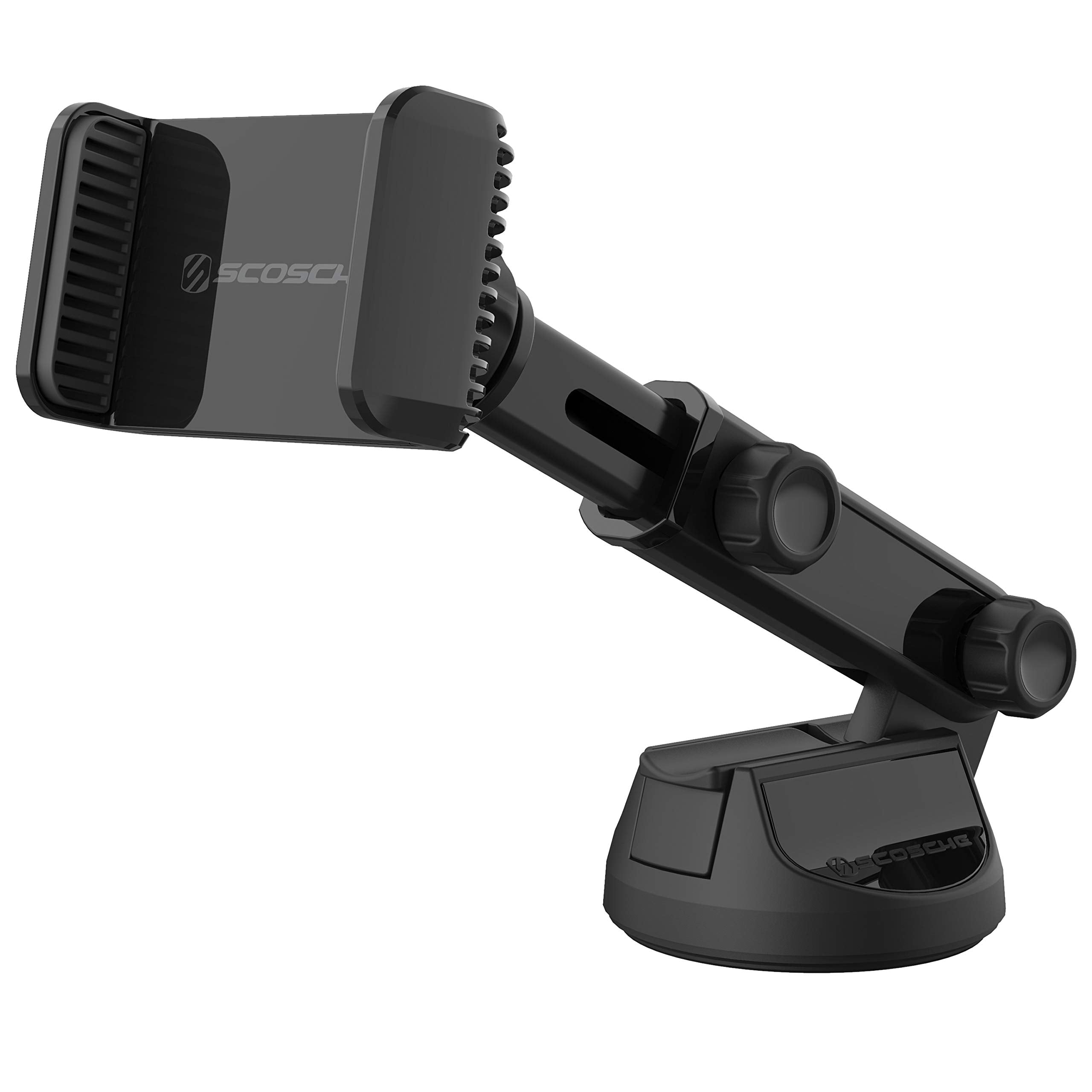 Scosche Uh4Odex2-Sp Quickgrip Extendo Swing-Arm Telescoping Phone Adhesive Or Suction Cup Mount With Adjustable Arms