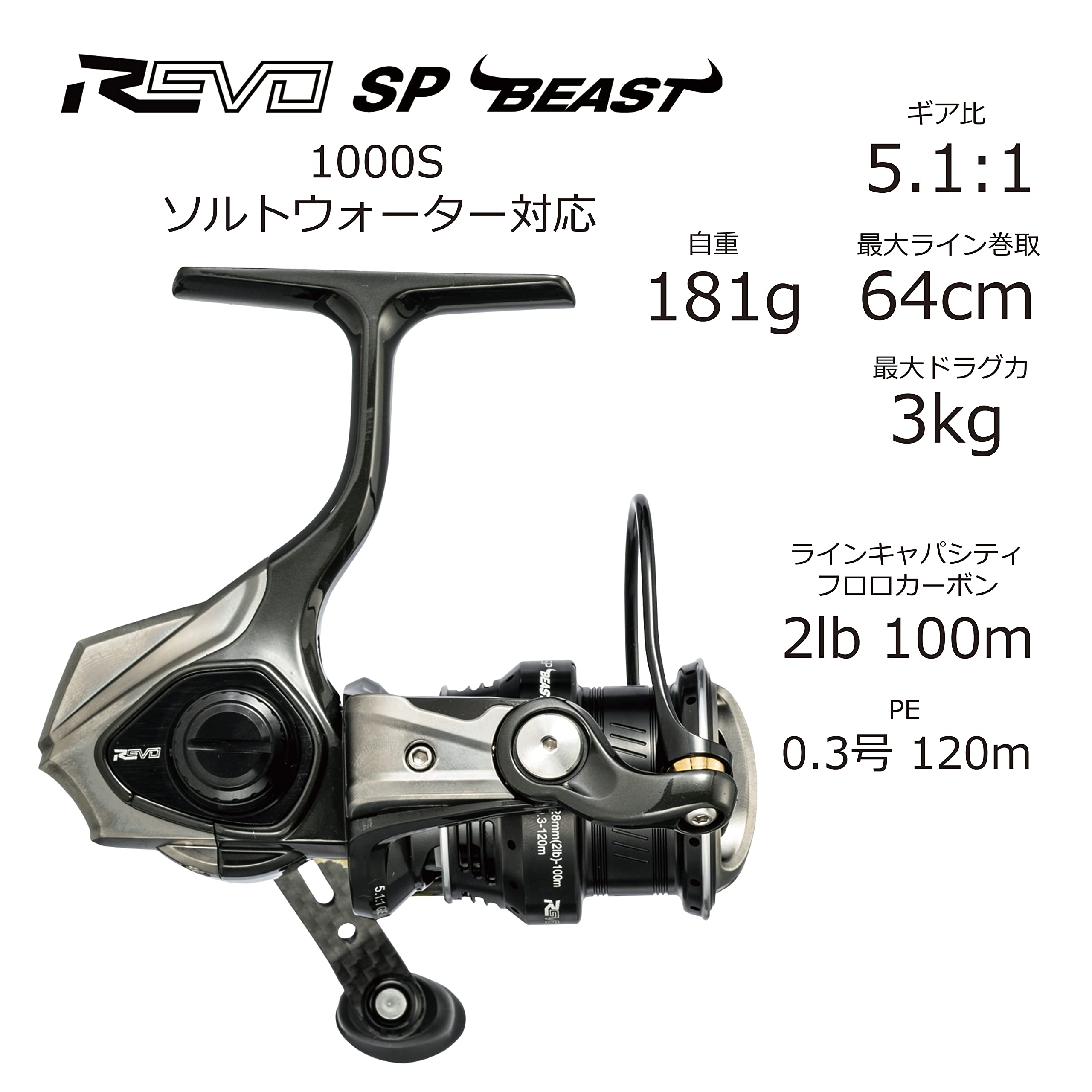 Abu Garcia Revo Sp Beast Spinning Reel, Various Types