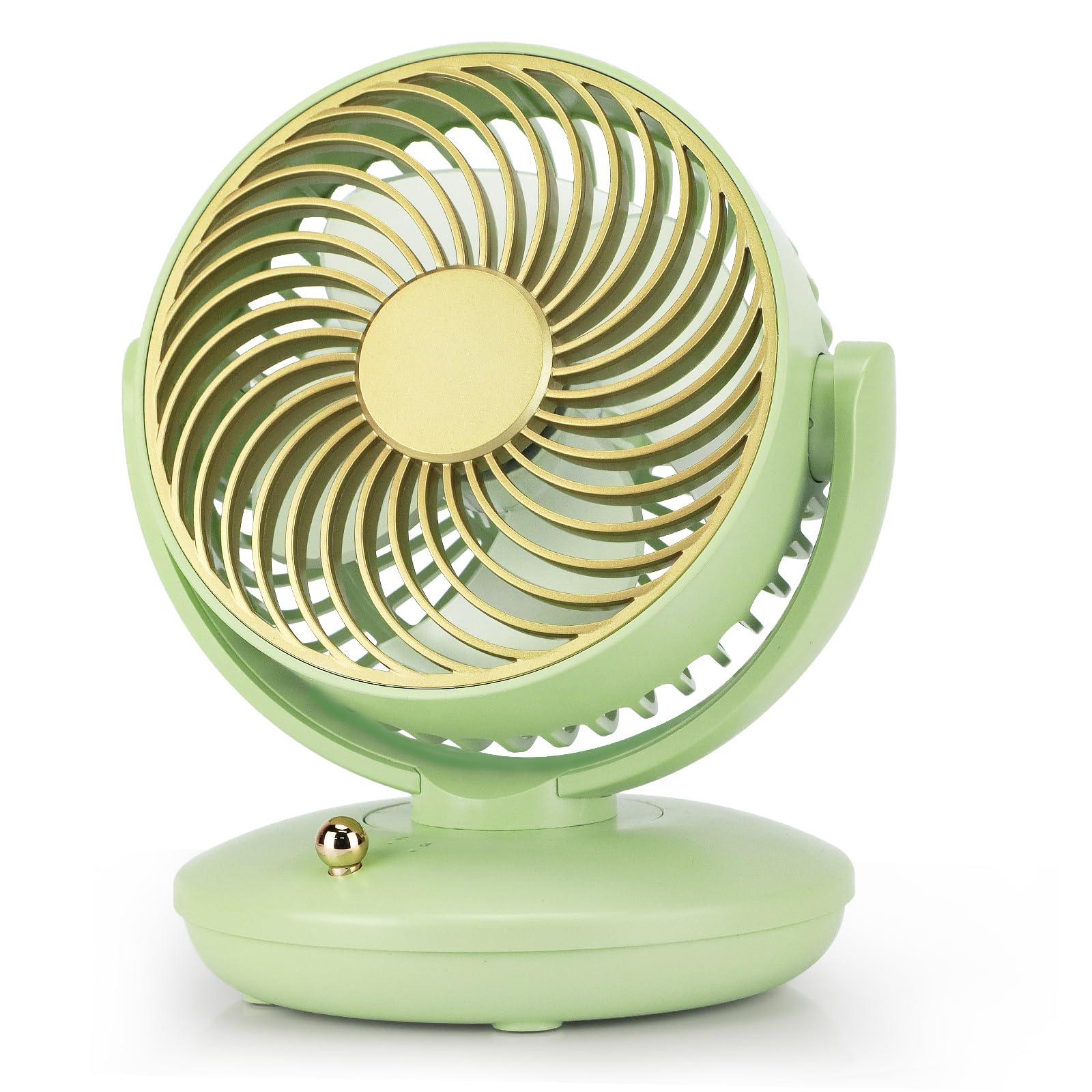 Portable Fan Rechargeable,Battery Operated Small Powerful Personal Fans,Multi-Angle Free Wind Direct - Koospark