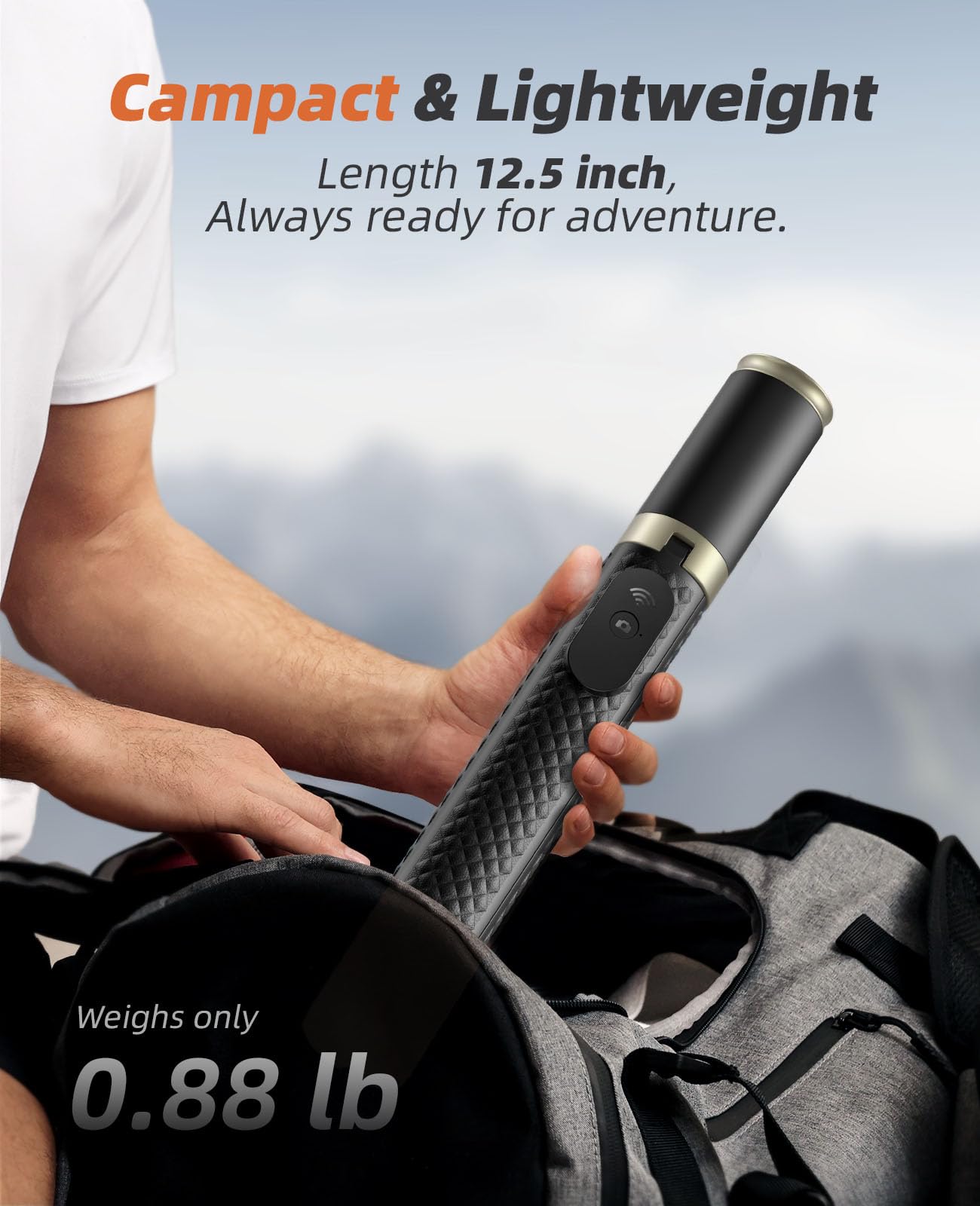 Vimose 62" Phone Tripod & Selfie Stick, Tripod For Iphone With Remote, All-In-1 Cell Phone Stand, Portable, Extendable Stand For Selfies Video Recording Vlog Kit, Compatible With Iphone Android