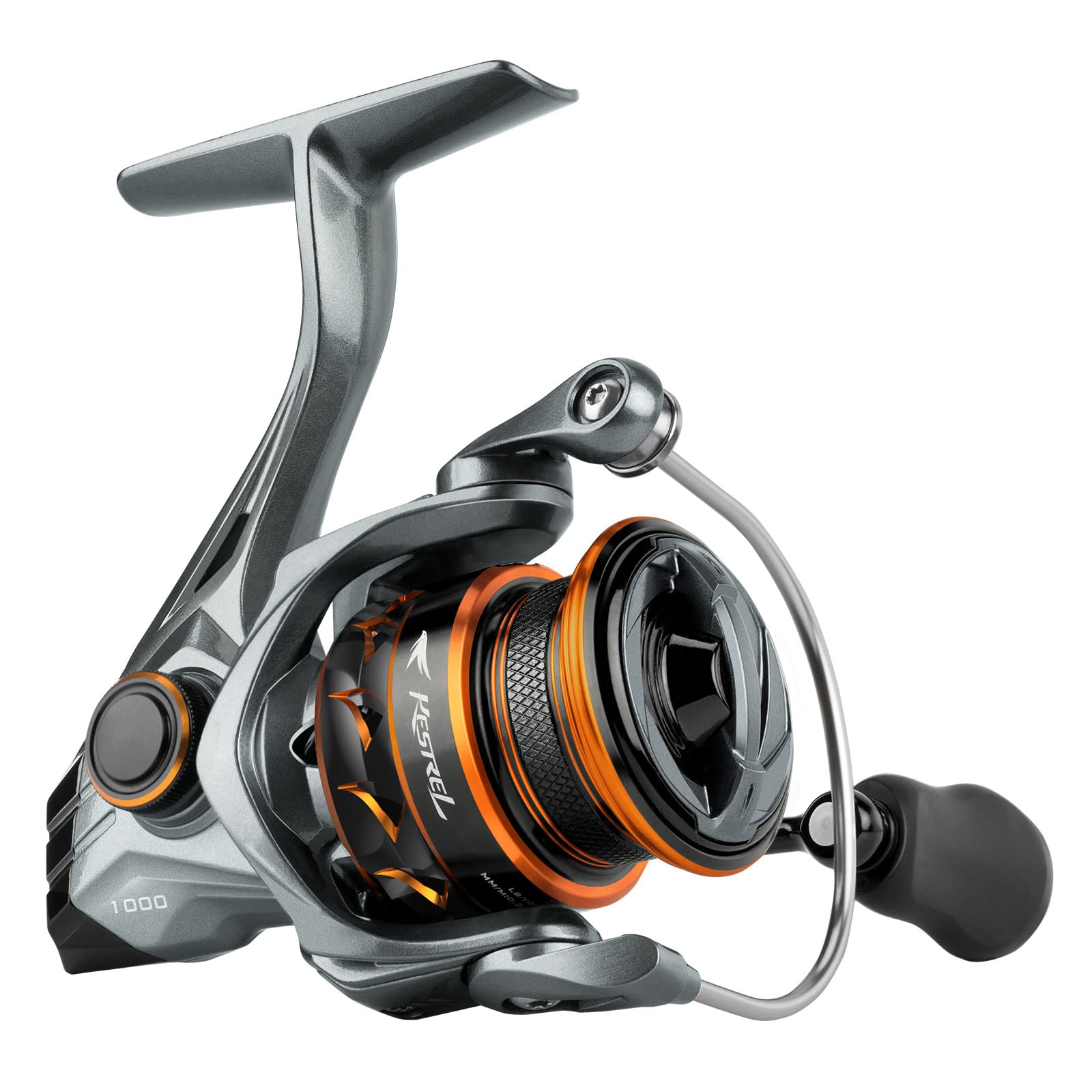Kastking Kestrel Carbon Spinning And Ice Fishing Reel 1000 Sfs Carbon Body, Lightweight And Weighs 4.6 Oz, Full Carbon Fiber Frame, 10+1 Stainless-Steel Double Shielded Ball Bearings, 6.2:1 Gear Ratio